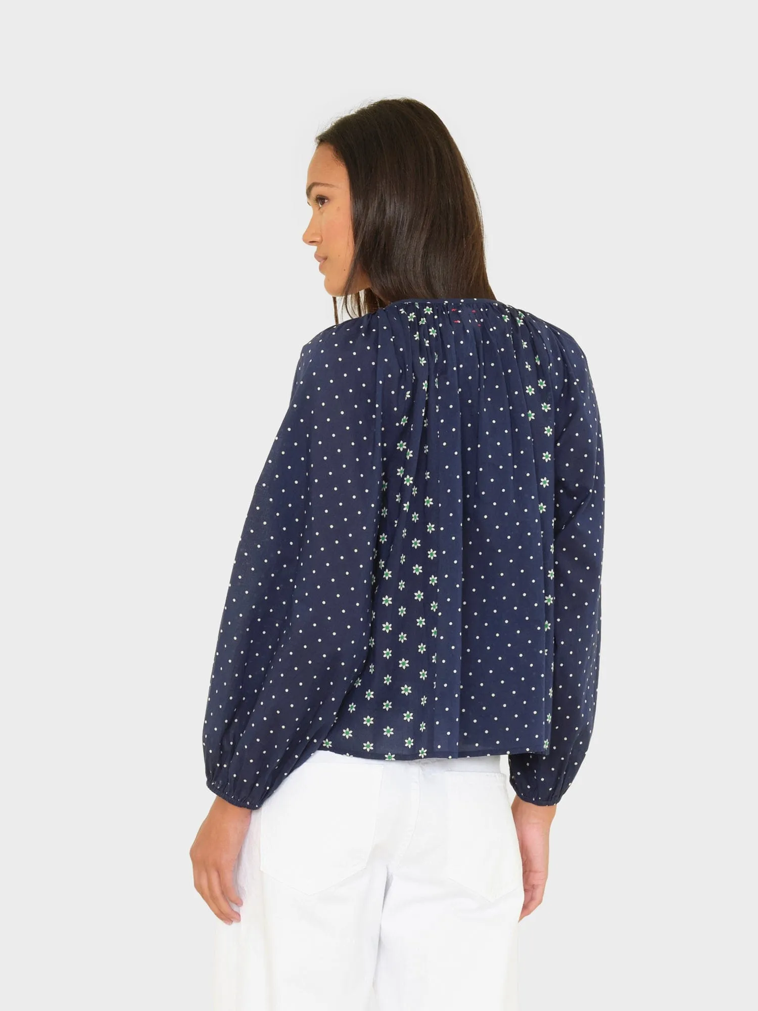 Navy Daisy Willa Top sold by XiRENA product image thumbnail 3