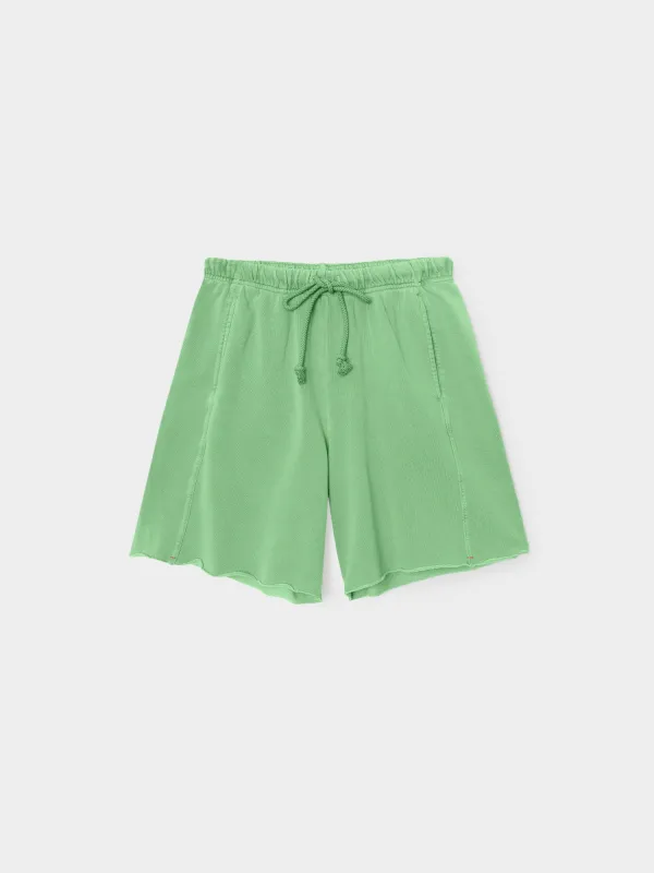 Aloe Green Rocco Terry Sweatshort sold by XiRENA