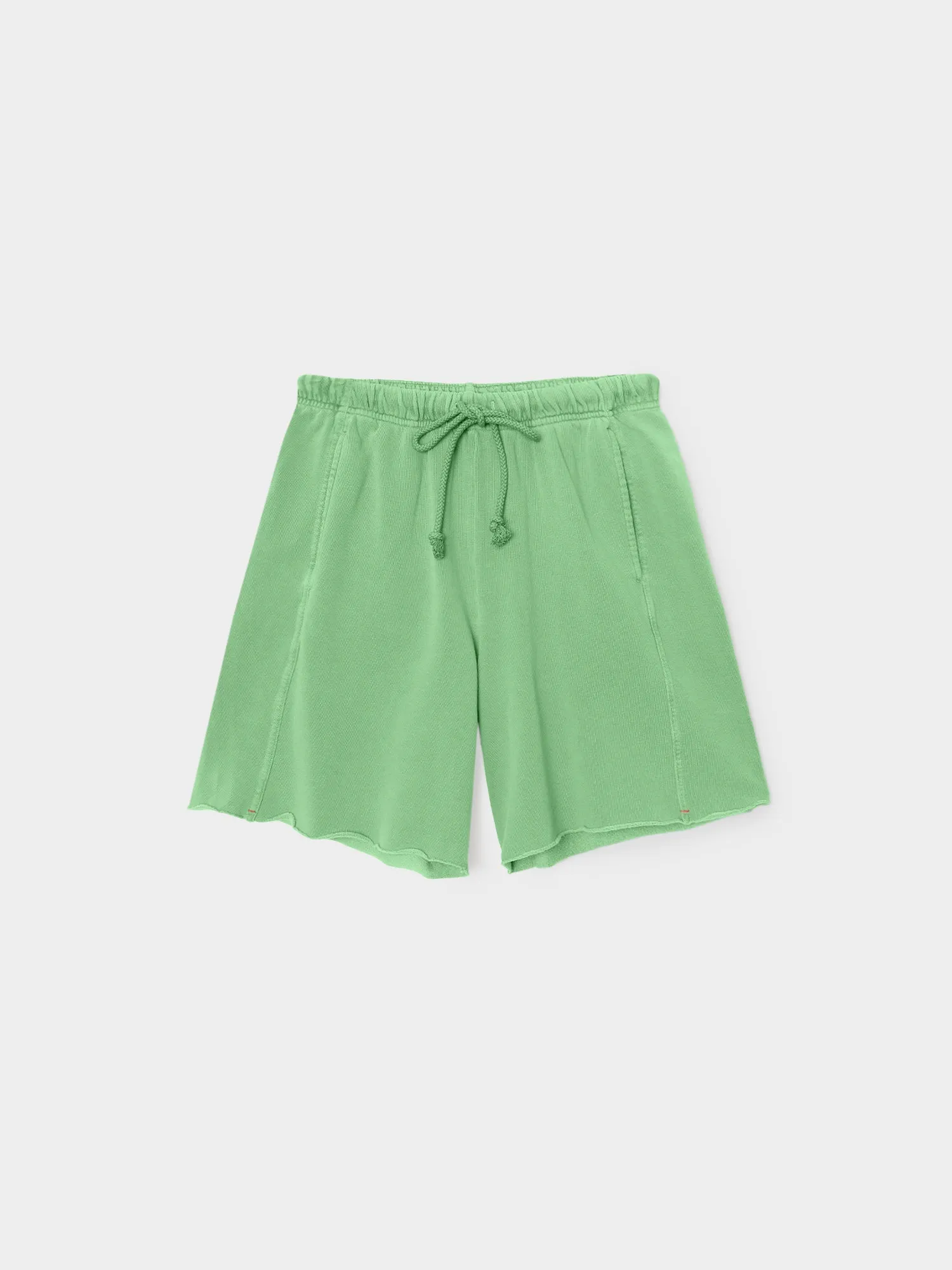 Aloe Green Rocco Terry Sweatshort sold by XiRENA