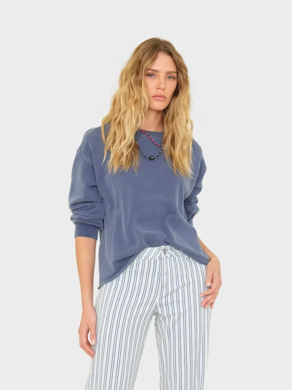 Vintage Navy Honor Terry Sweatshirt sold by XiRENA