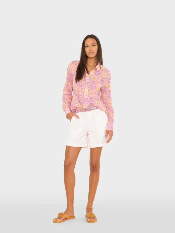 Rosette Toby Twill Short sold by XiRENA