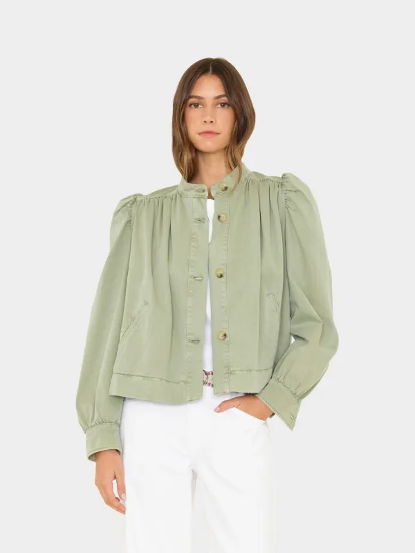 Light Army Sonny Twill Jacket made by XiRENA