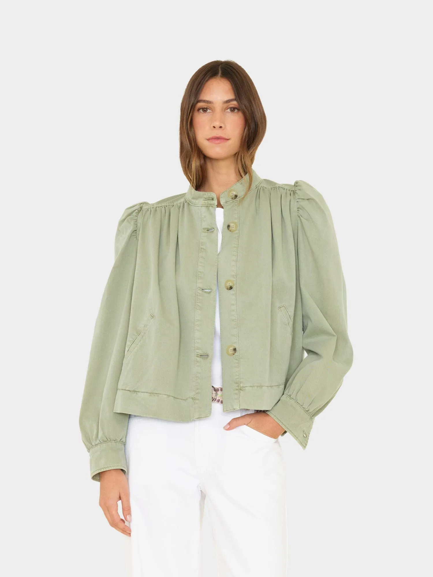 Light Army Sonny Twill Jacket sold by XiRENA