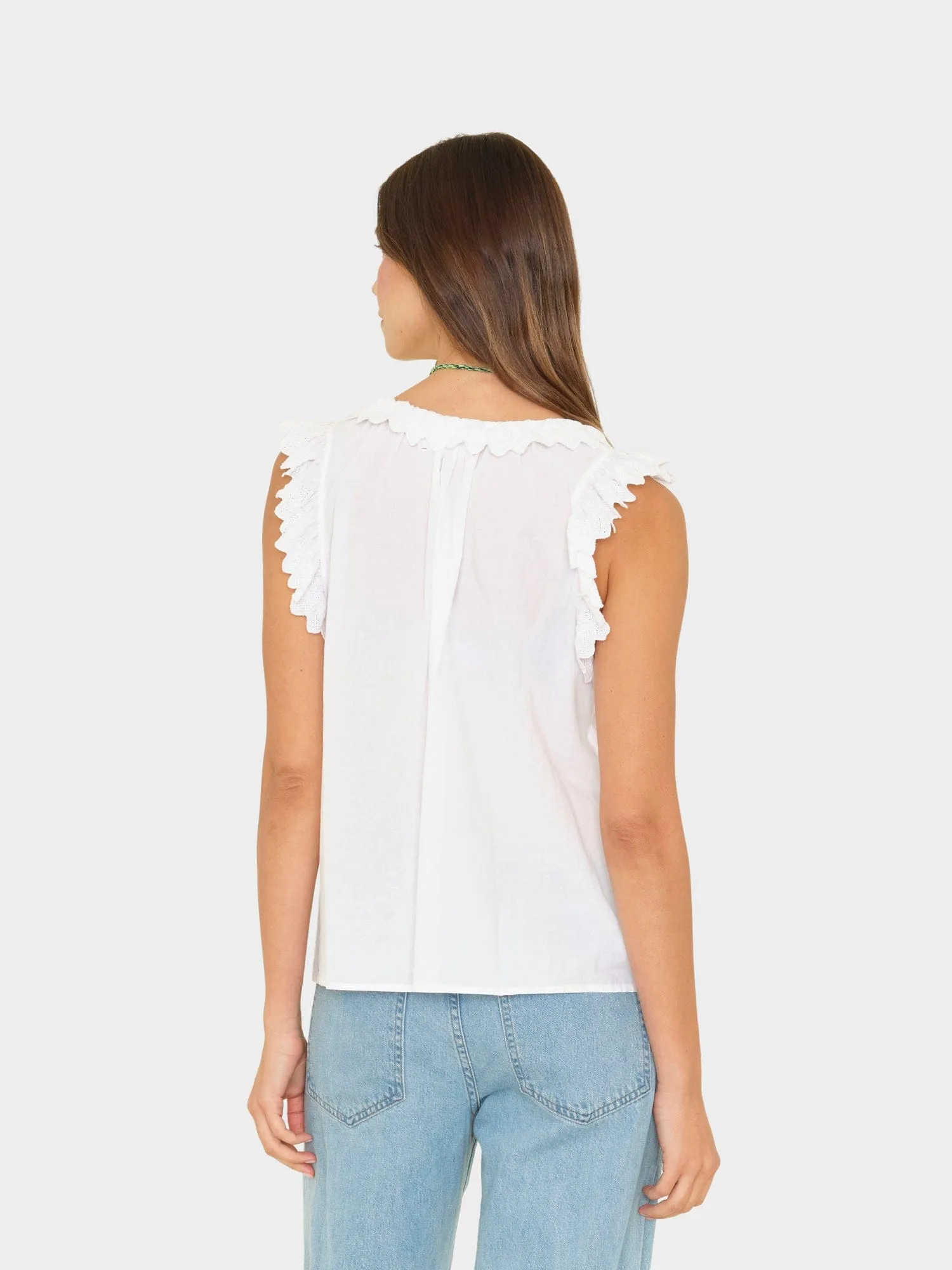 White Bexie Top sold by XiRENA product image thumbnail 2