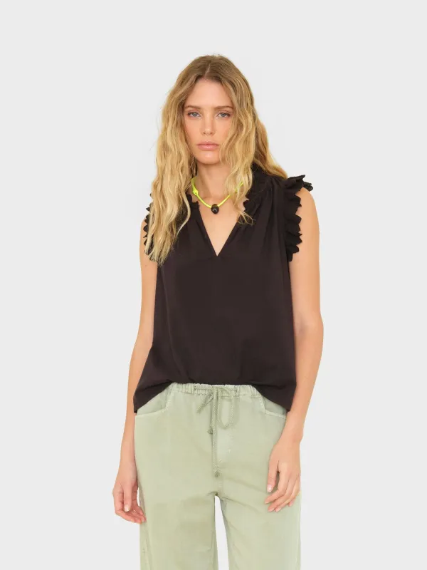 Black Bexie Top sold by XiRENA