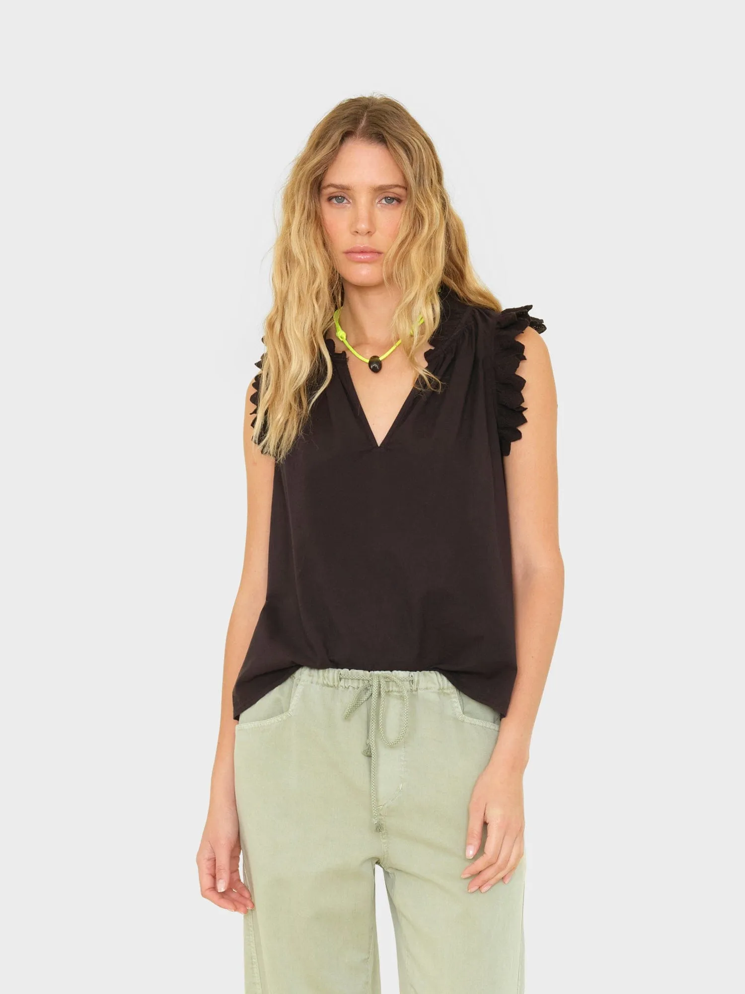 Black Bexie Top sold by XiRENA