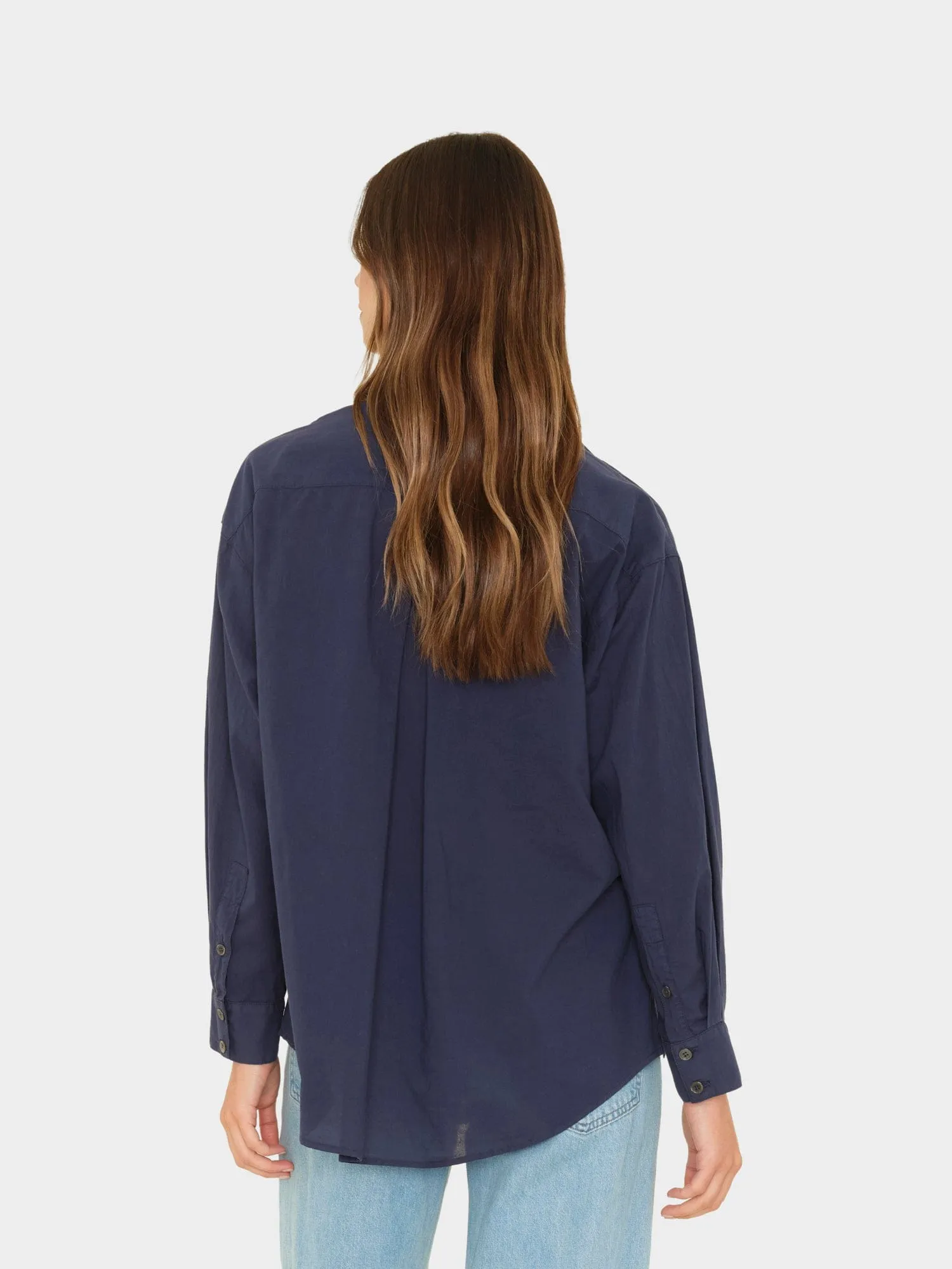Navy Kamden Shirt sold by XiRENA product image thumbnail 3