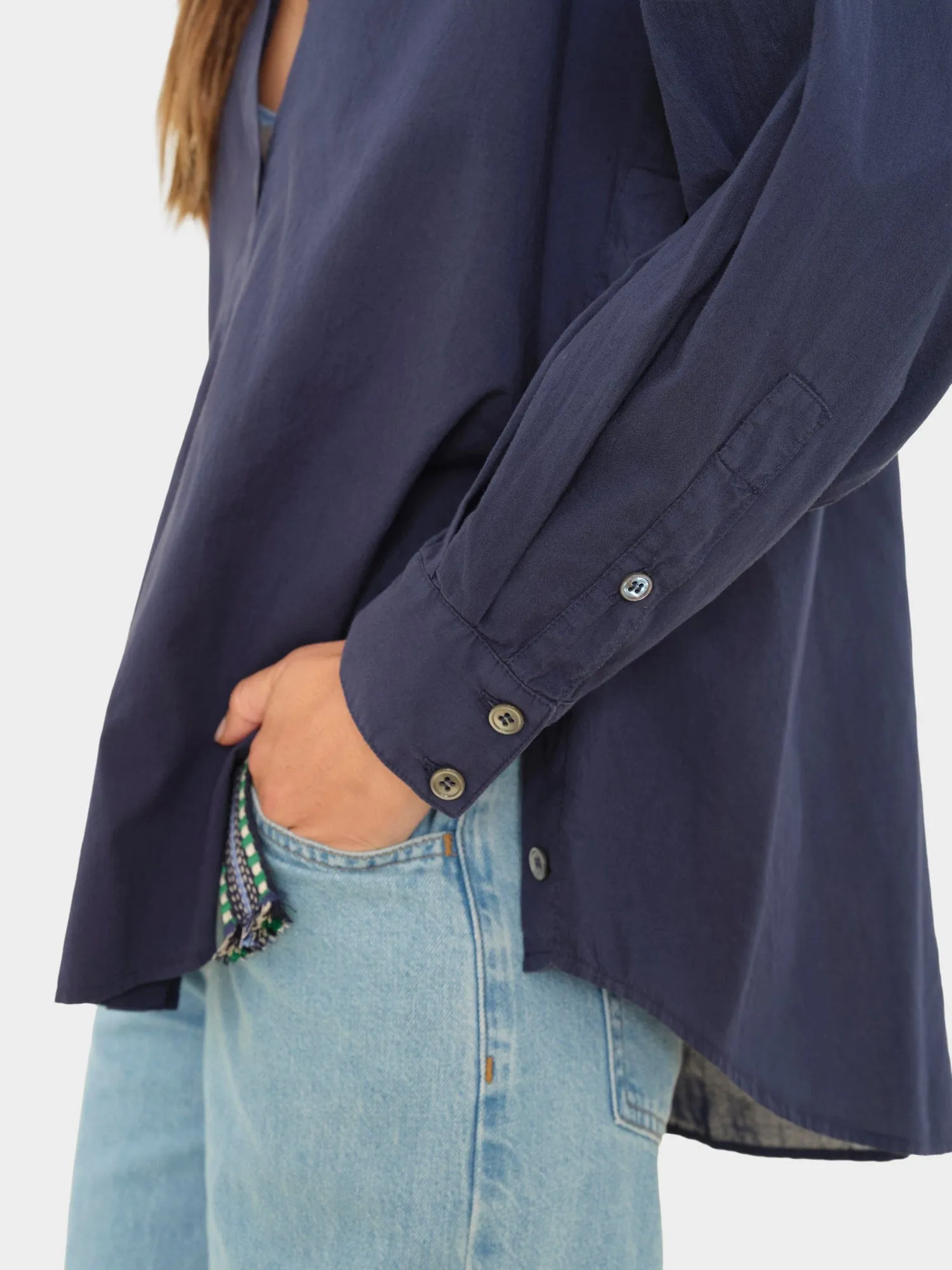 Navy Kamden Shirt sold by XiRENA product image thumbnail 2