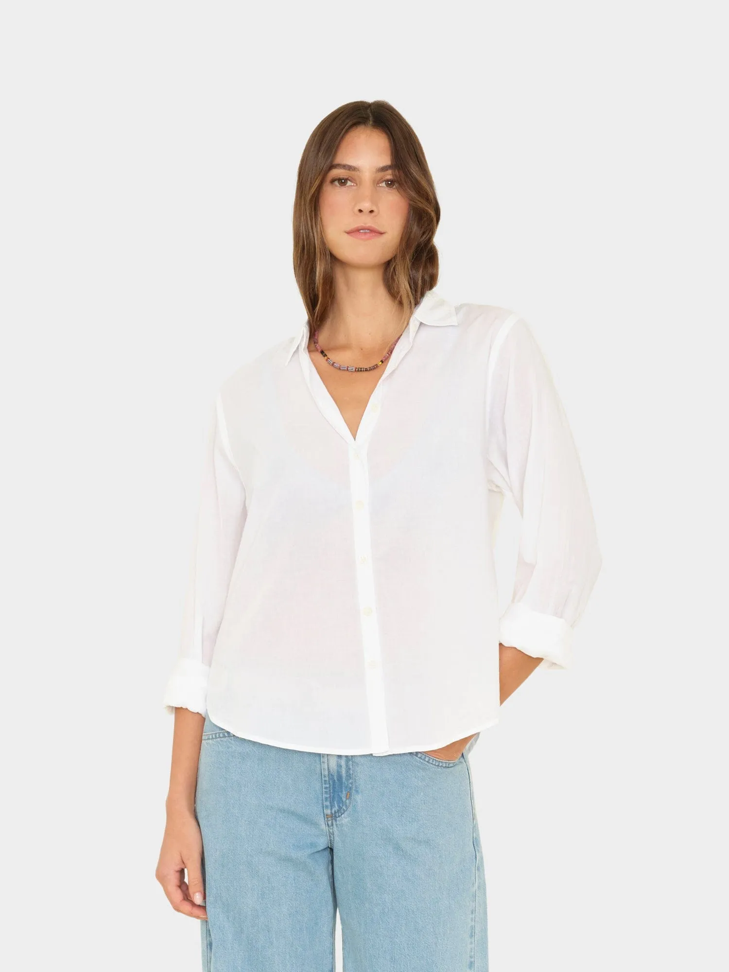 White Bowie Shirt sold by XiRENA