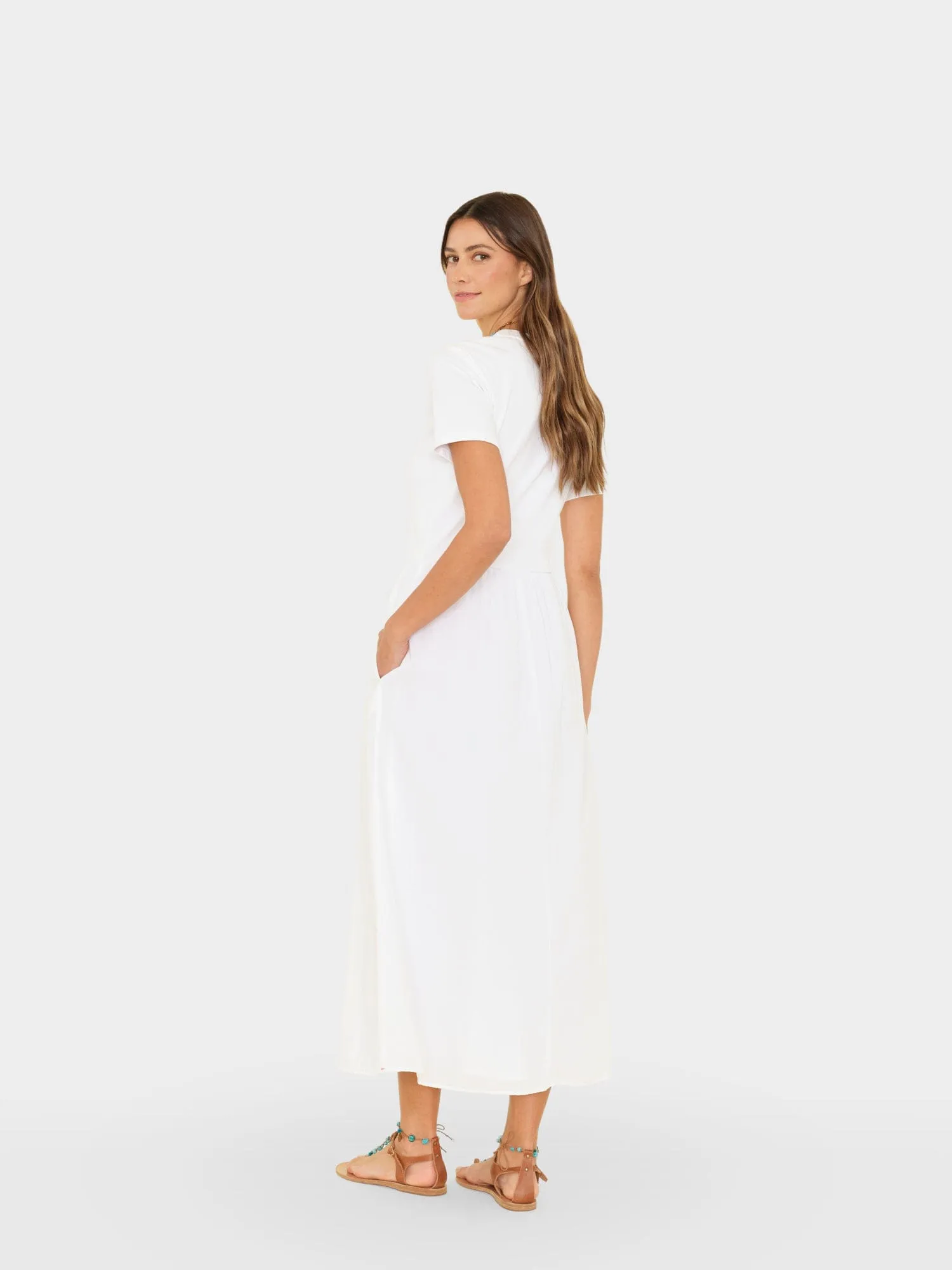 White Fayth Dress sold by XiRENA product image thumbnail 2