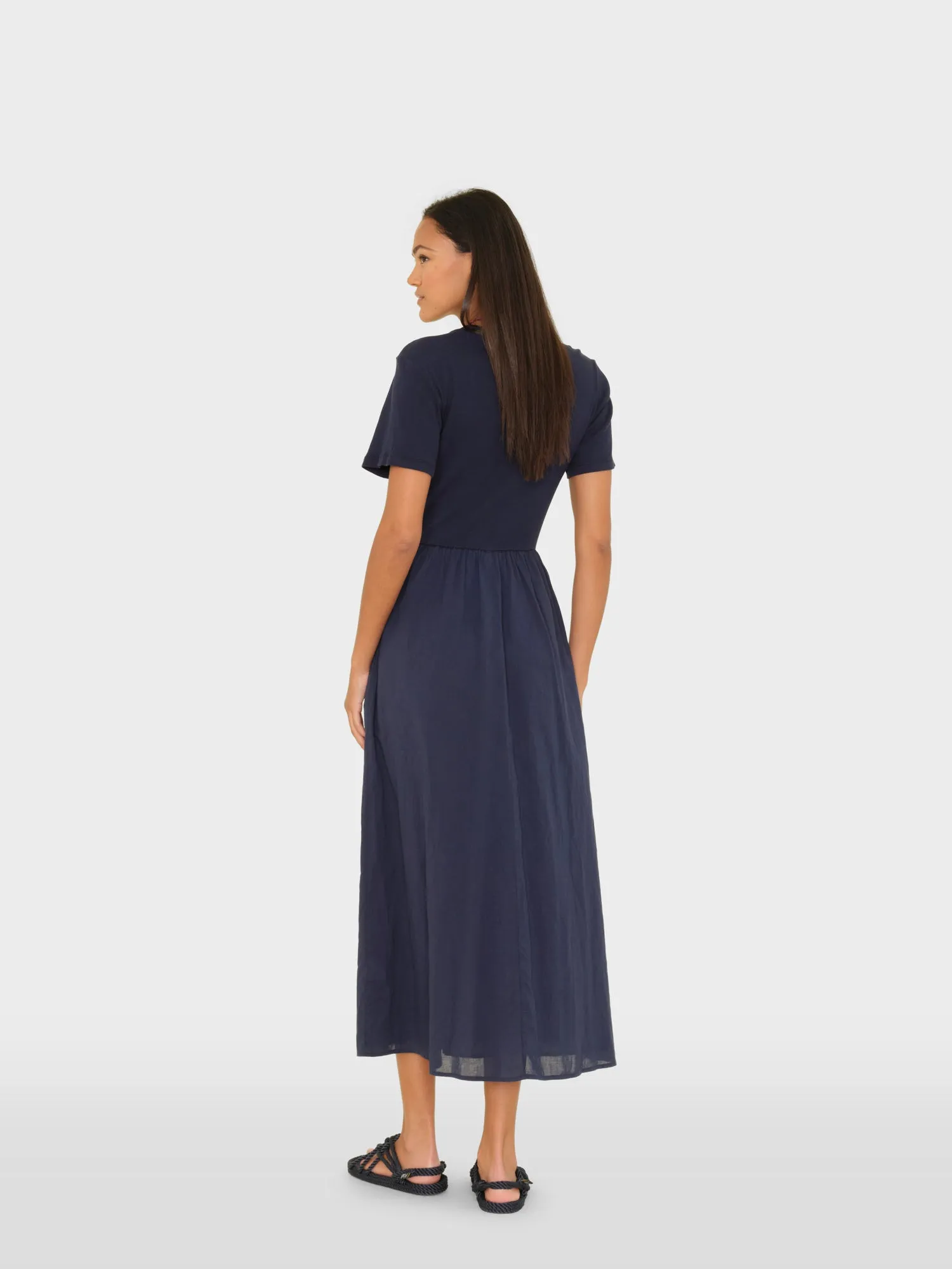 Navy Fayth Dress sold by XiRENA product image thumbnail 3