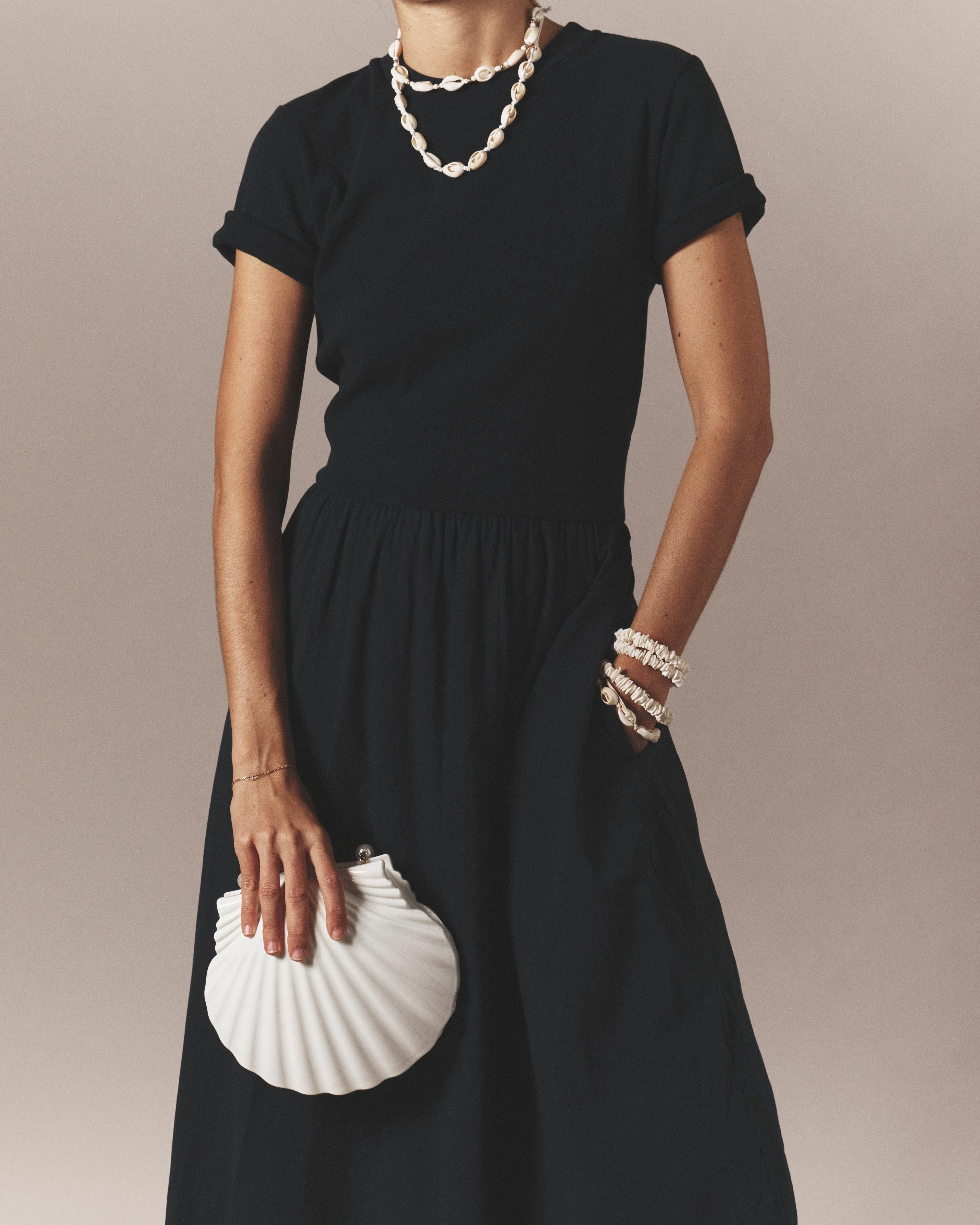 Navy Fayth Dress sold by XiRENA product image thumbnail 2