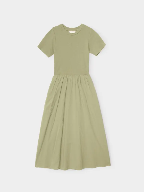 Dark Seagrass Fayth Dress sold by XiRENA