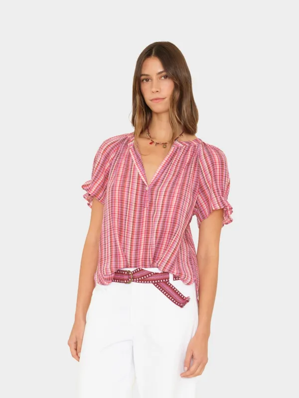 Ruby Quartz Astryde Top sold by XiRENA