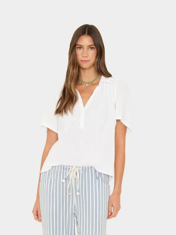 White Rylee Top sold by XiRENA