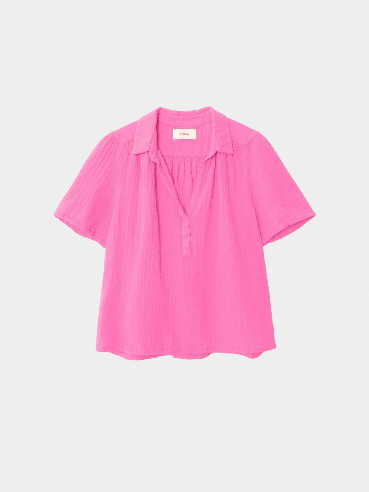 Pink Sunrise Rylee Top sold by XiRENA