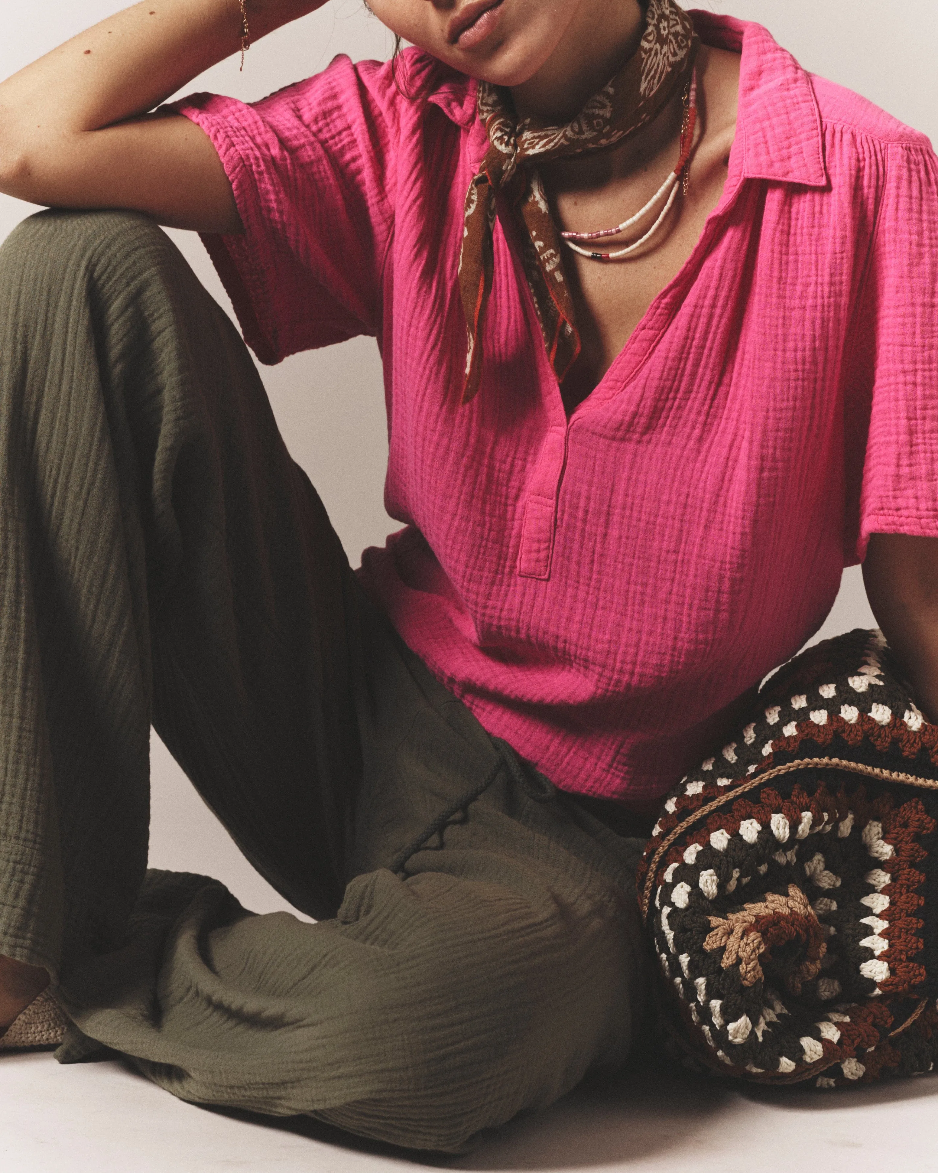 Pink Sunrise Rylee Top sold by XiRENA product image thumbnail 3