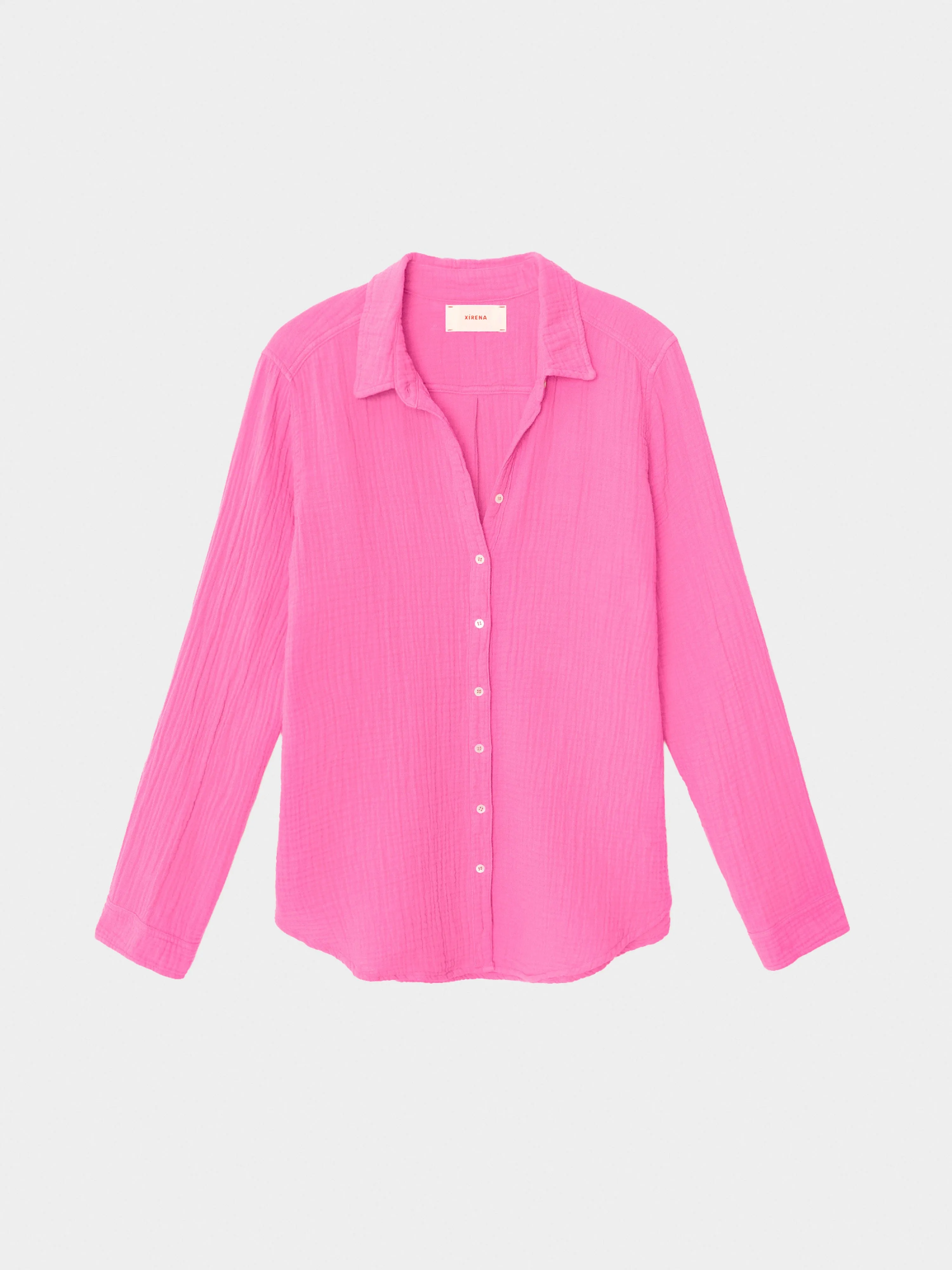 Pink Sunrise Scout Shirt sold by XiRENA product image thumbnail 3