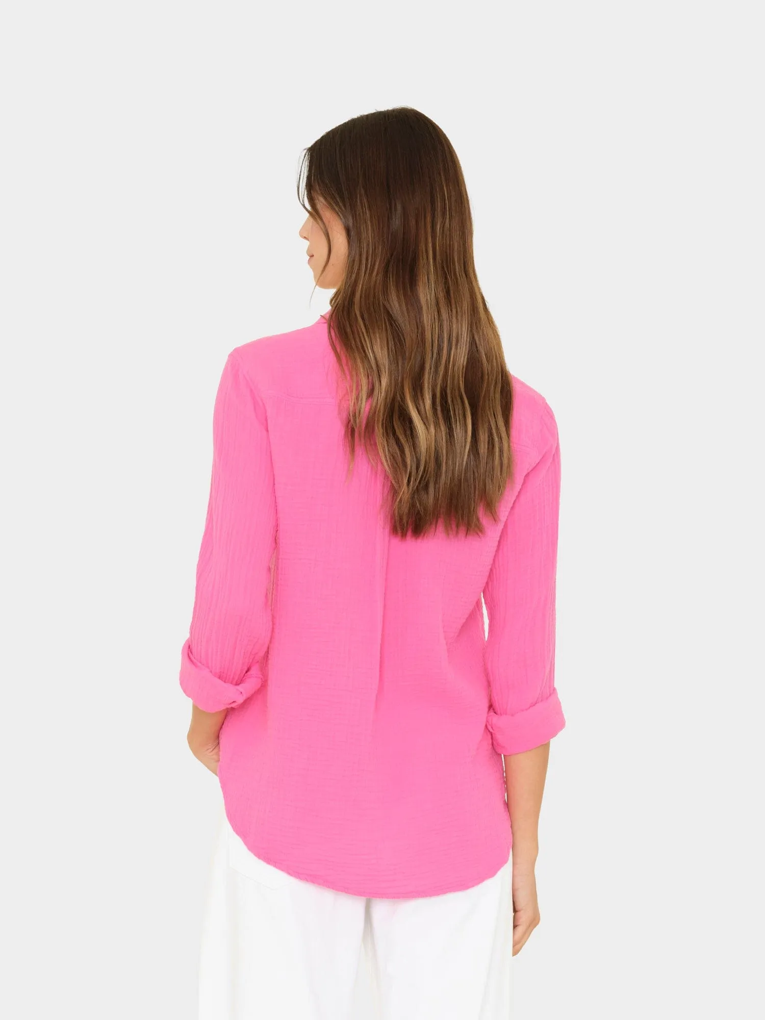 Pink Sunrise Scout Shirt sold by XiRENA product image thumbnail 2