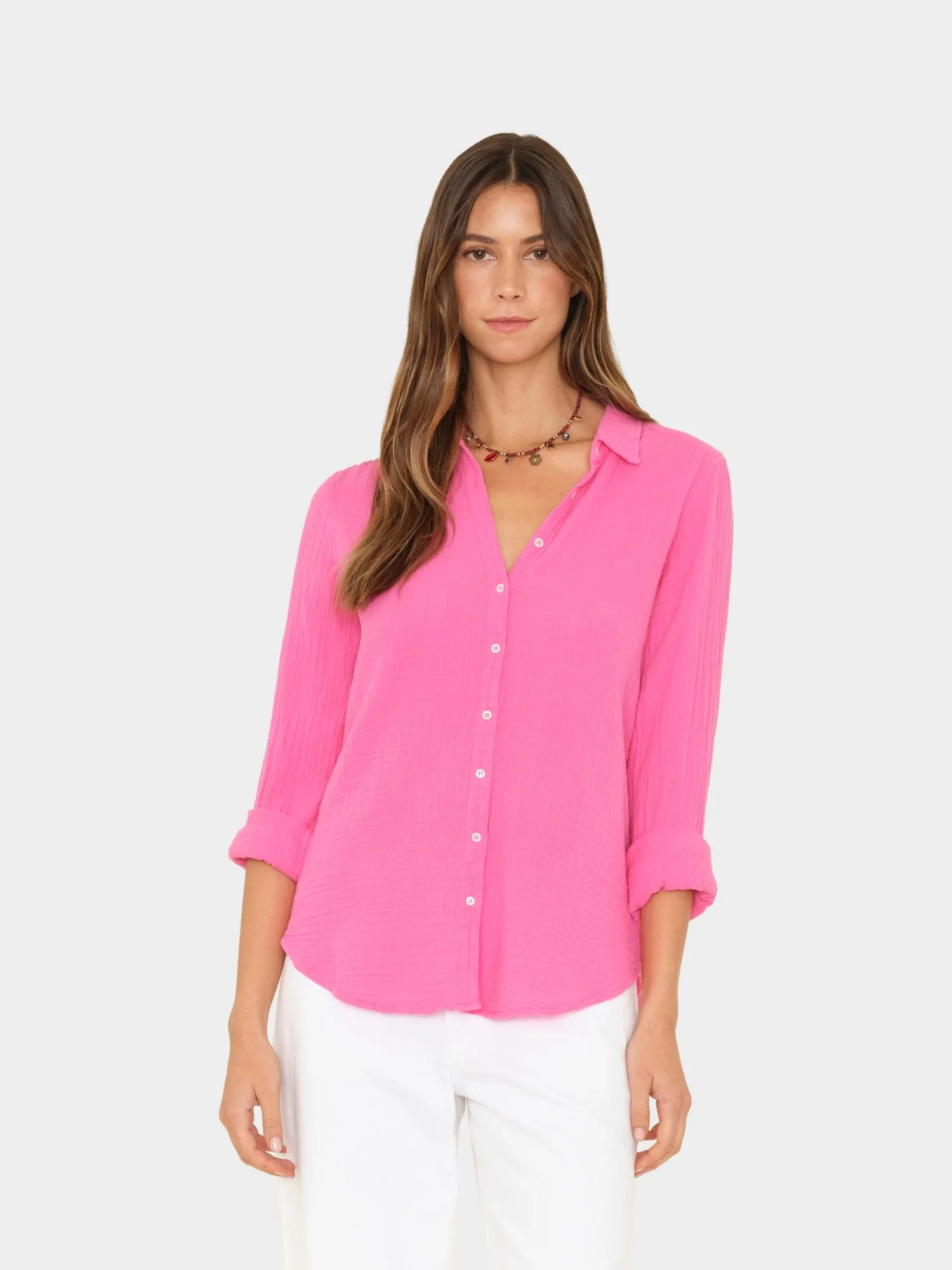 Pink Sunrise Scout Shirt sold by XiRENA