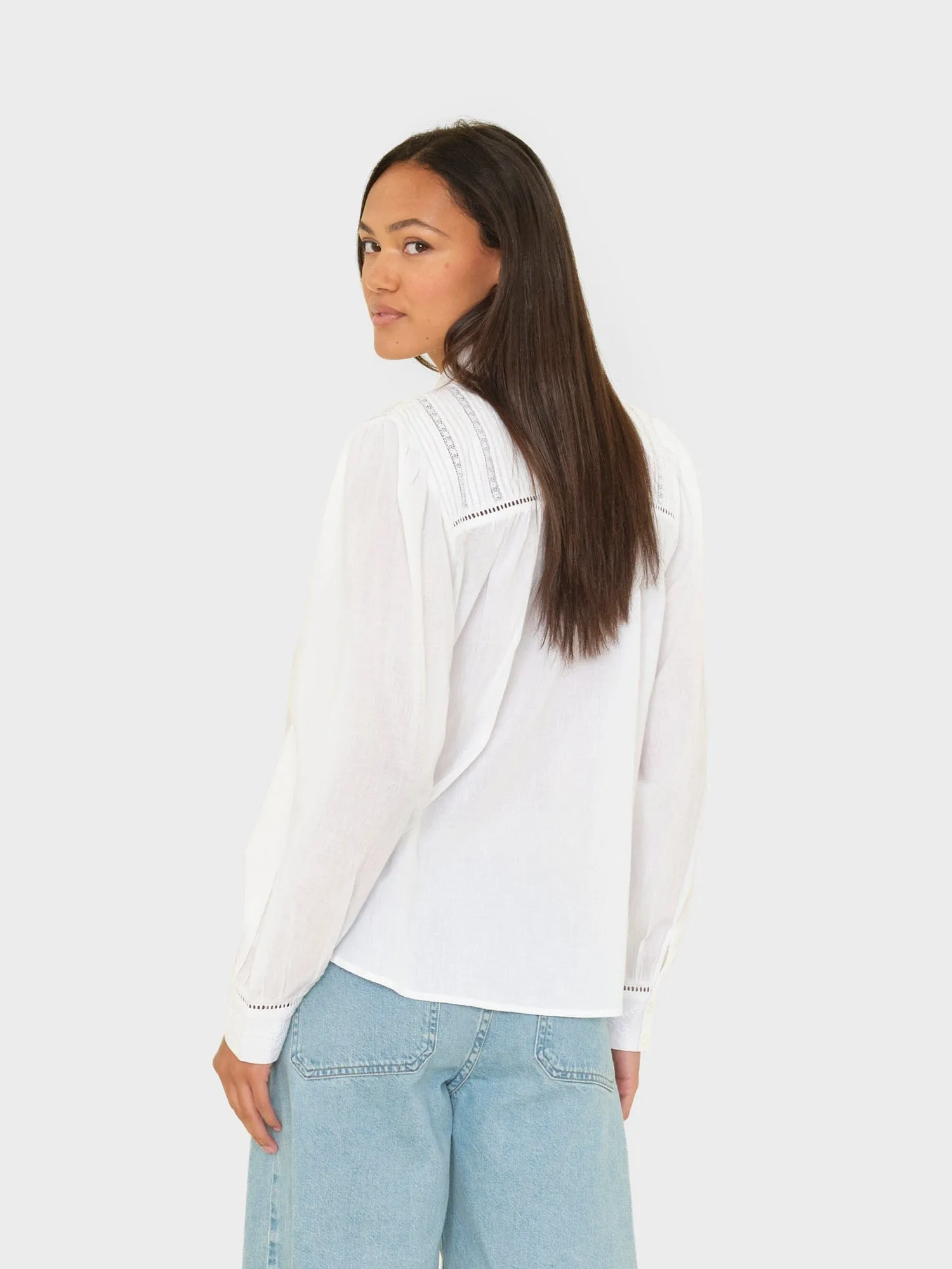 White Viviana Shirt sold by XiRENA product image thumbnail 2