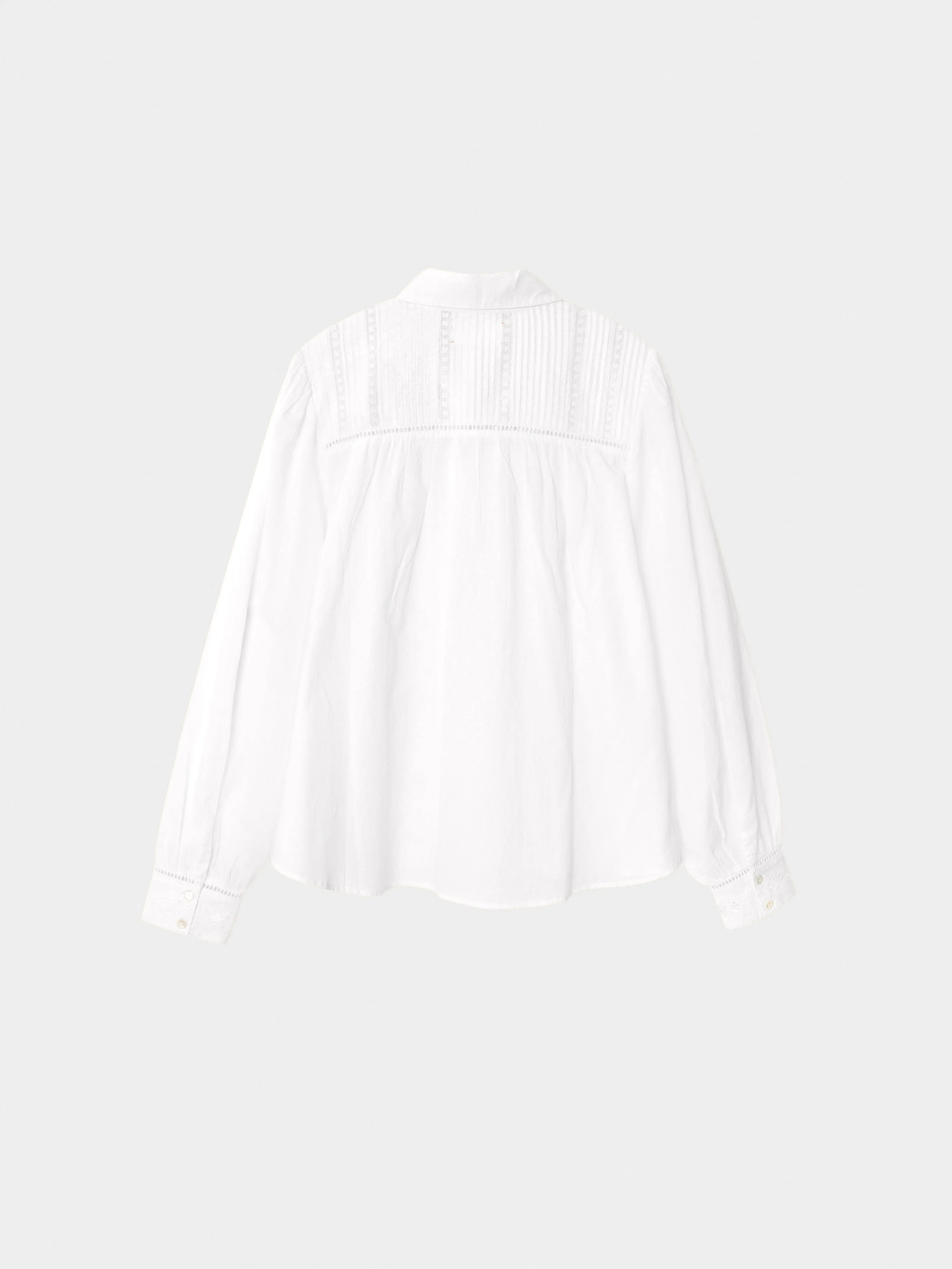 White Viviana Shirt sold by XiRENA product image thumbnail 4