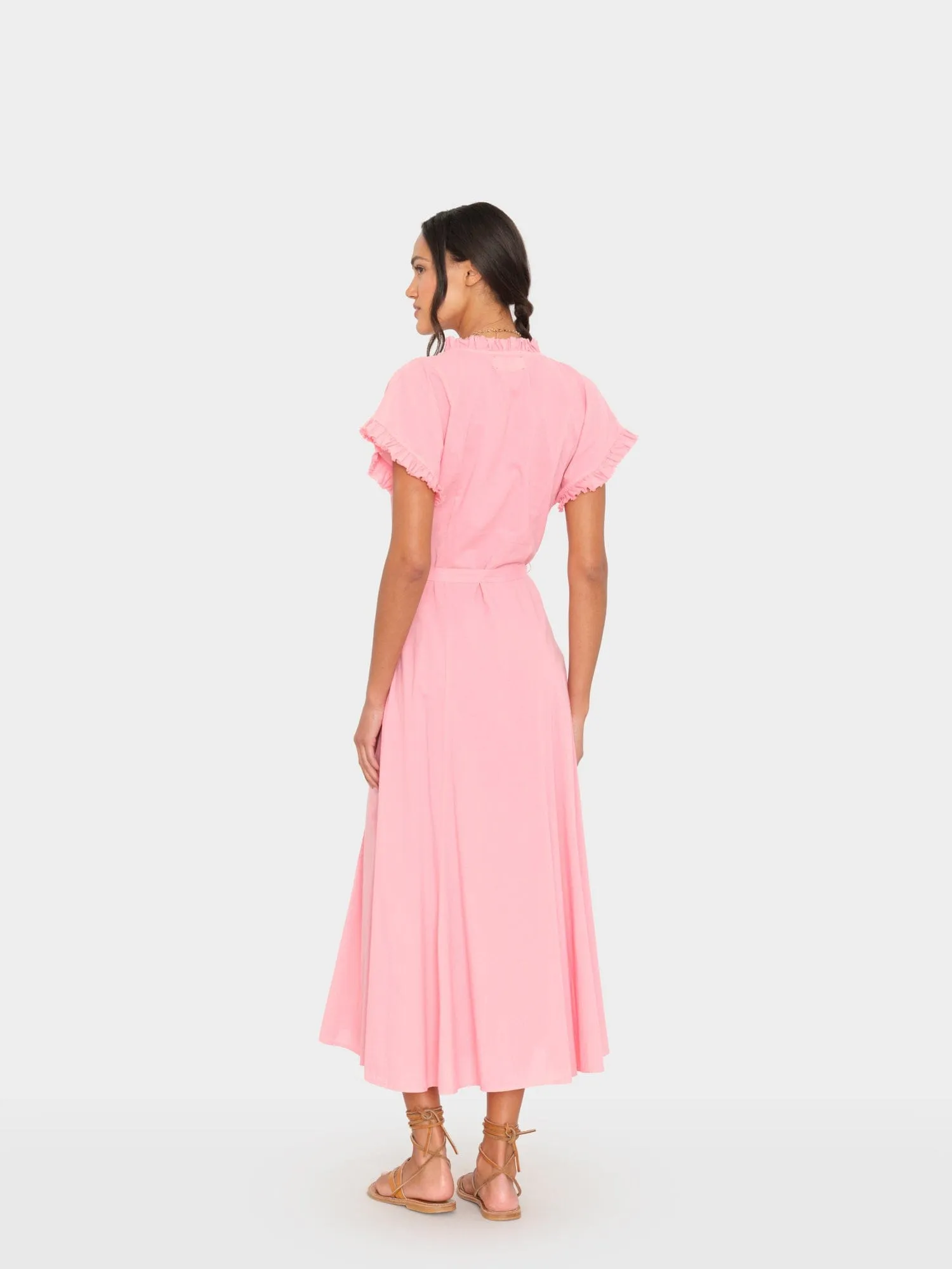 Hot Coral Dixie Dress sold by XiRENA product image thumbnail 2