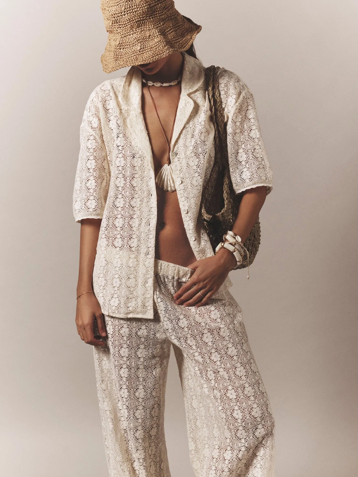 Natural Edessa Pant sold by XiRENA product image thumbnail 2