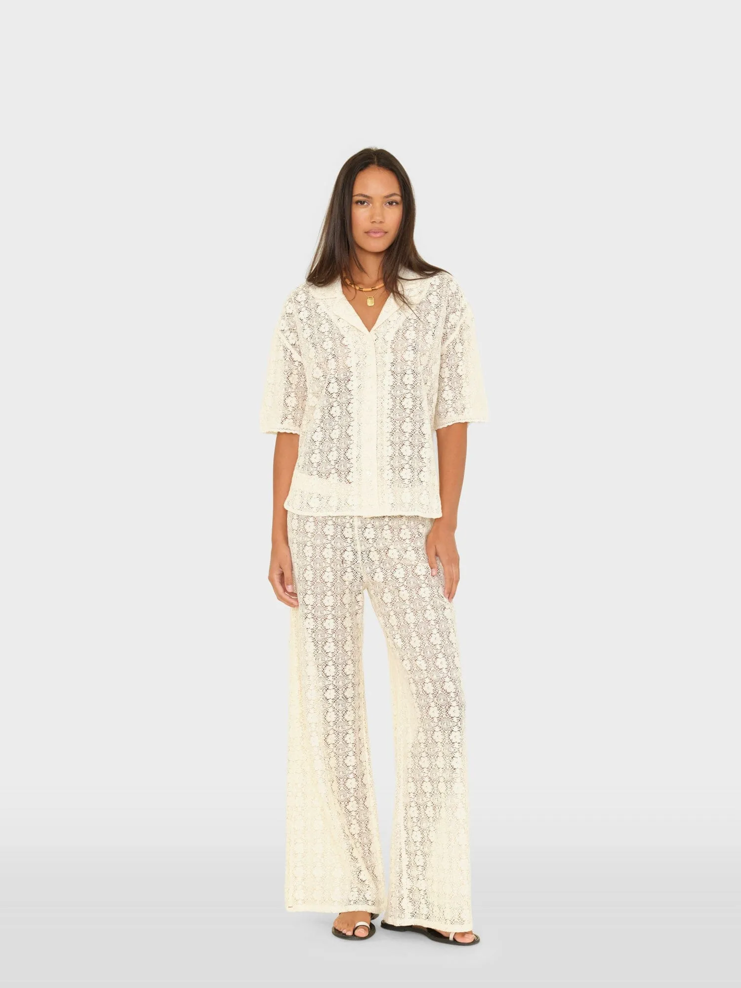 Natural Edessa Pant sold by XiRENA