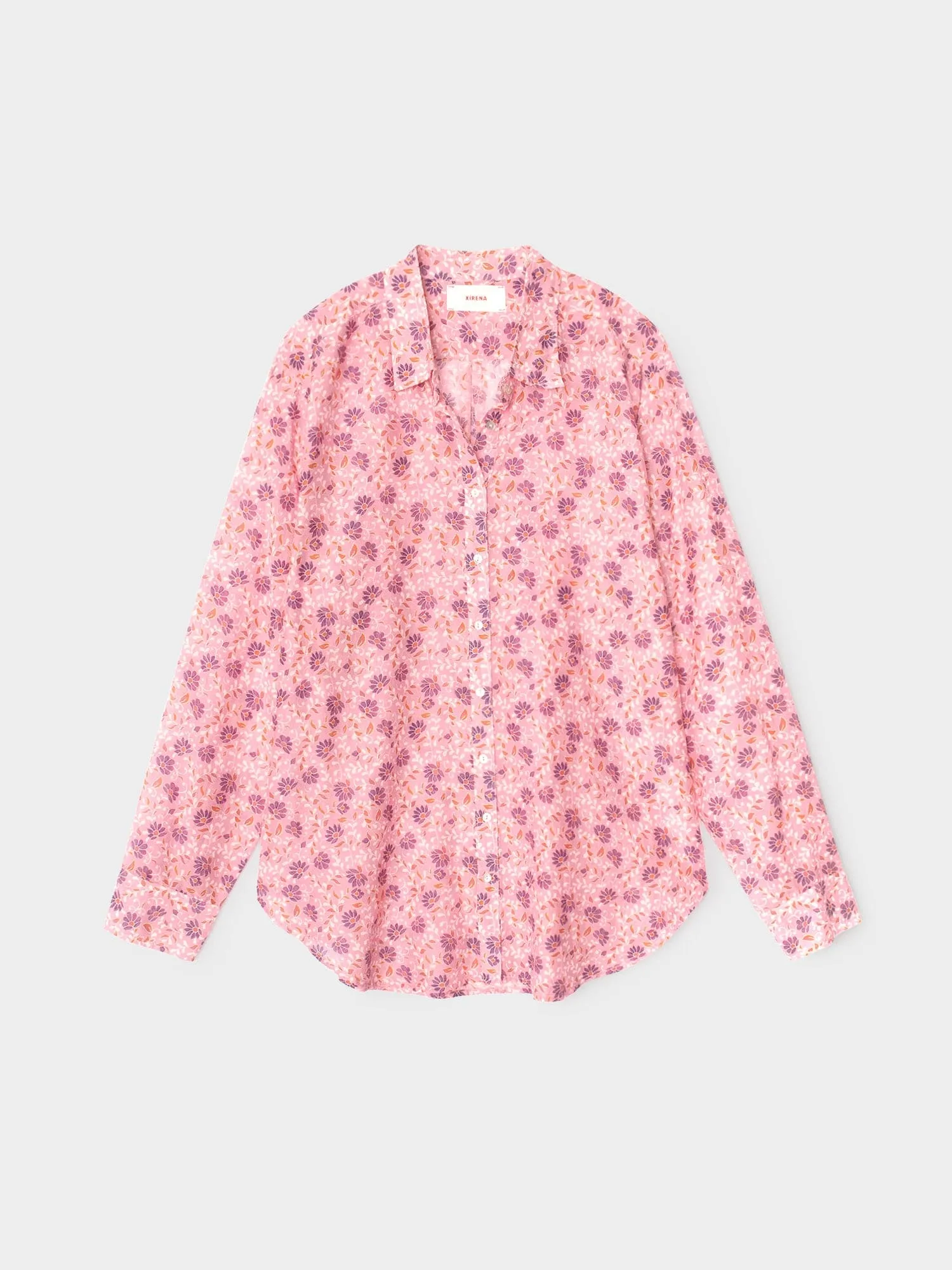 Violet Petals Beau Shirt sold by XiRENA product image thumbnail 3