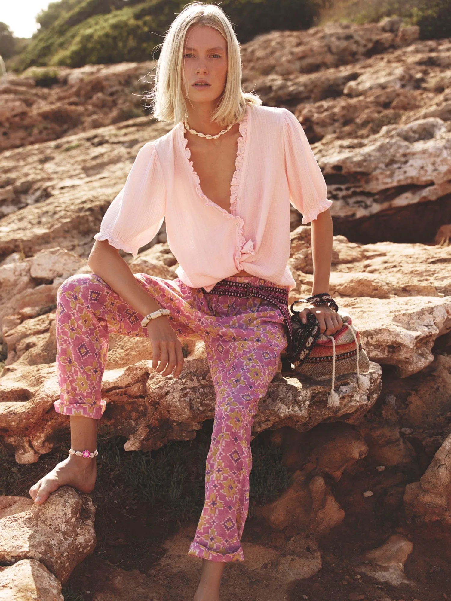 Honeysuckle Draper Pant sold by XiRENA product image thumbnail 2