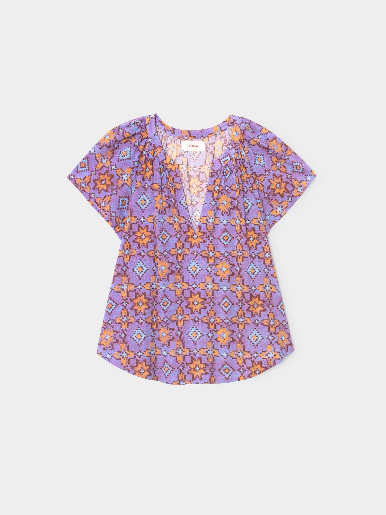 Prism Blue Jana Top sold by XiRENA