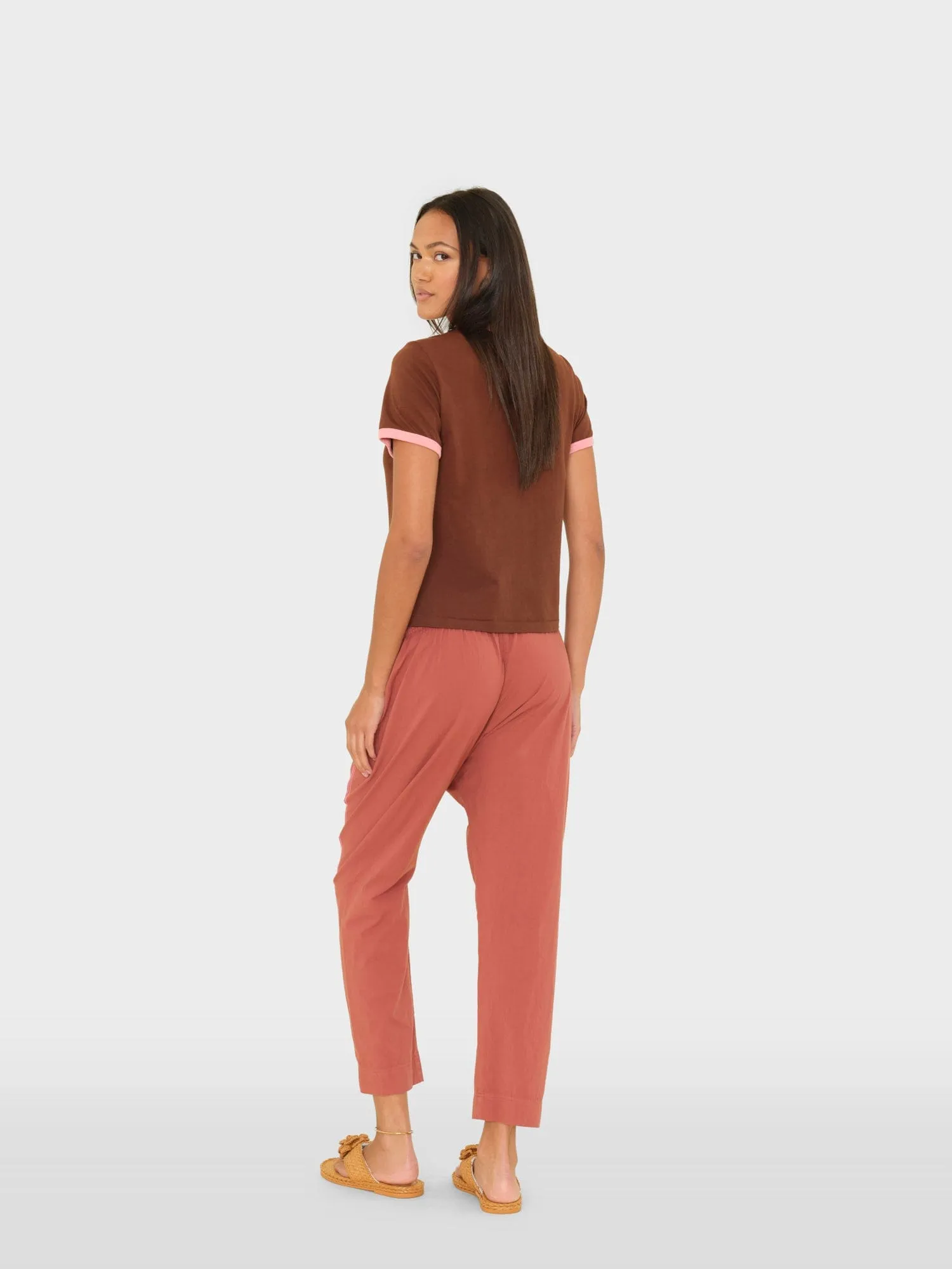 Cinnabar Coral Draper Pant sold by XiRENA product image thumbnail 3