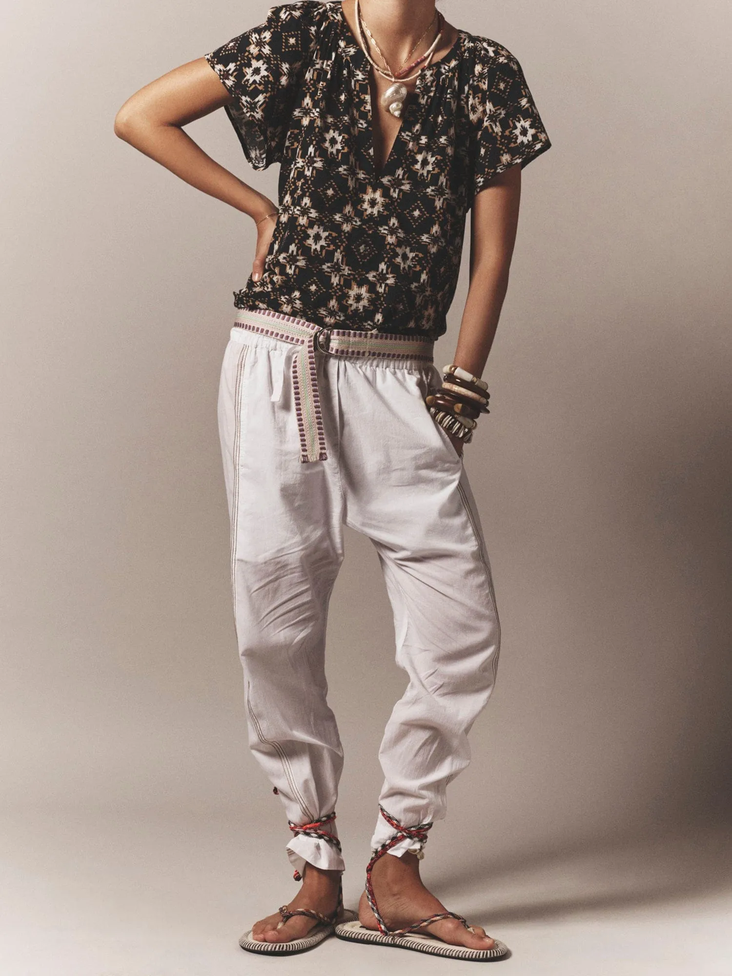 White Sand Draper Pant sold by XiRENA product image thumbnail 2