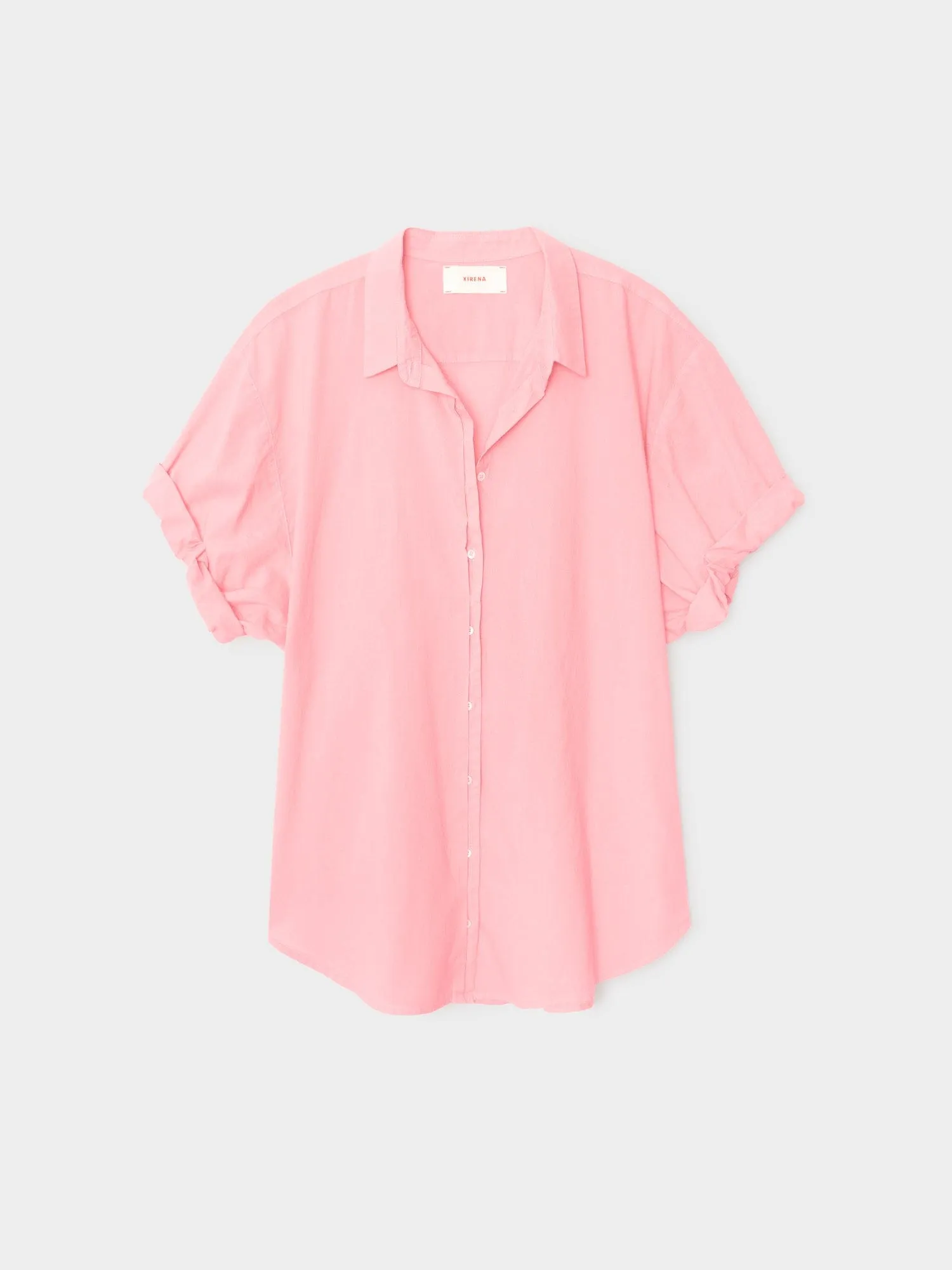 Hot Coral Channing Shirt sold by XiRENA product image thumbnail 3