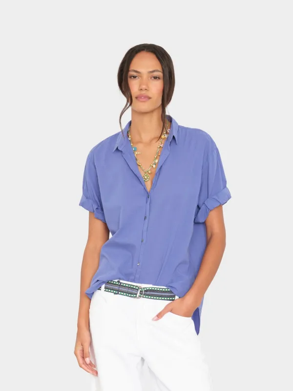 Star Blue Channing Shirt made by XiRENA