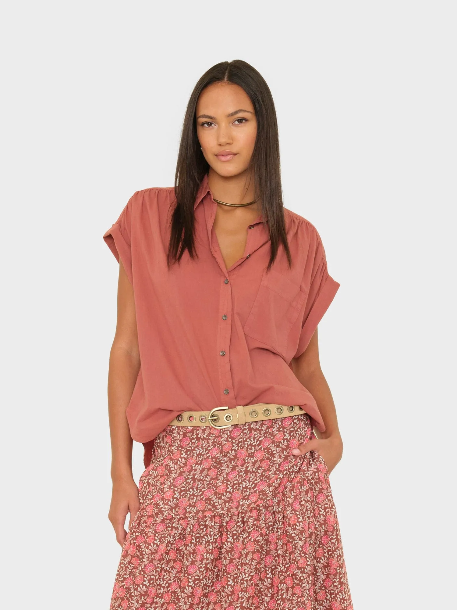 Cinnabar Lexi Shirt sold by XiRENA product image thumbnail 4