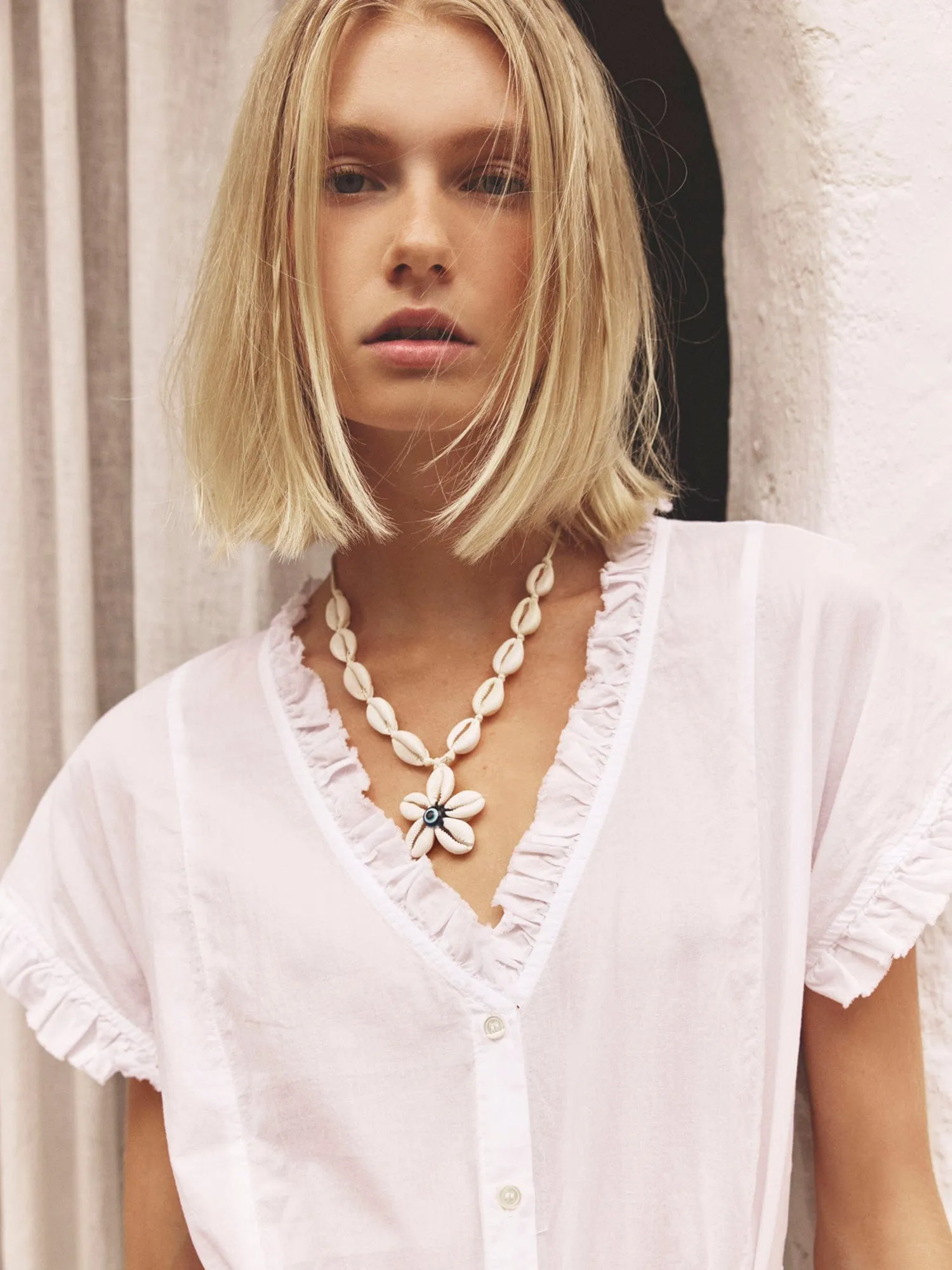 White Dixie Dress sold by XiRENA product image thumbnail 4