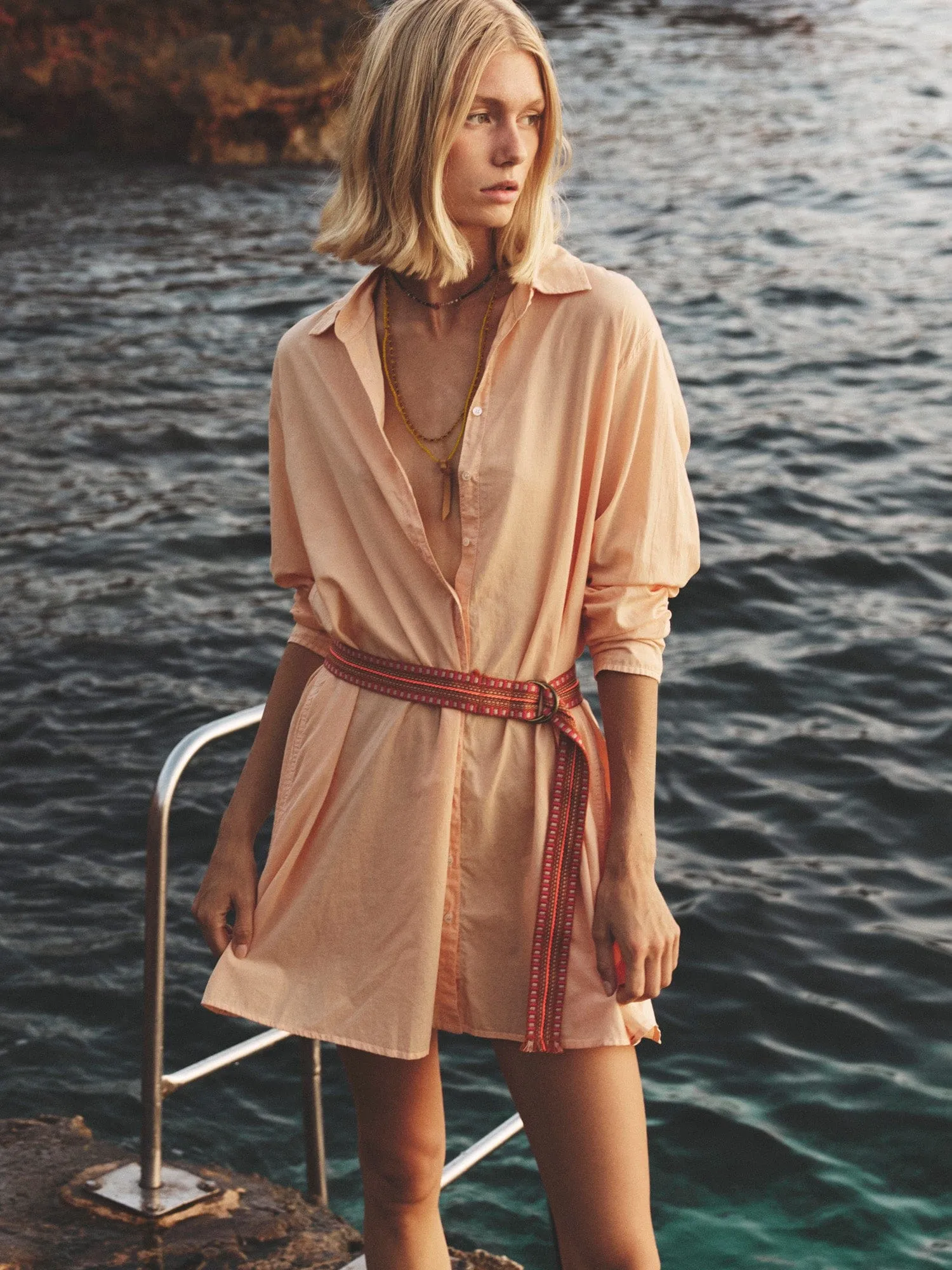 Peach Sorbet Bobby Dress sold by XiRENA product image thumbnail 2