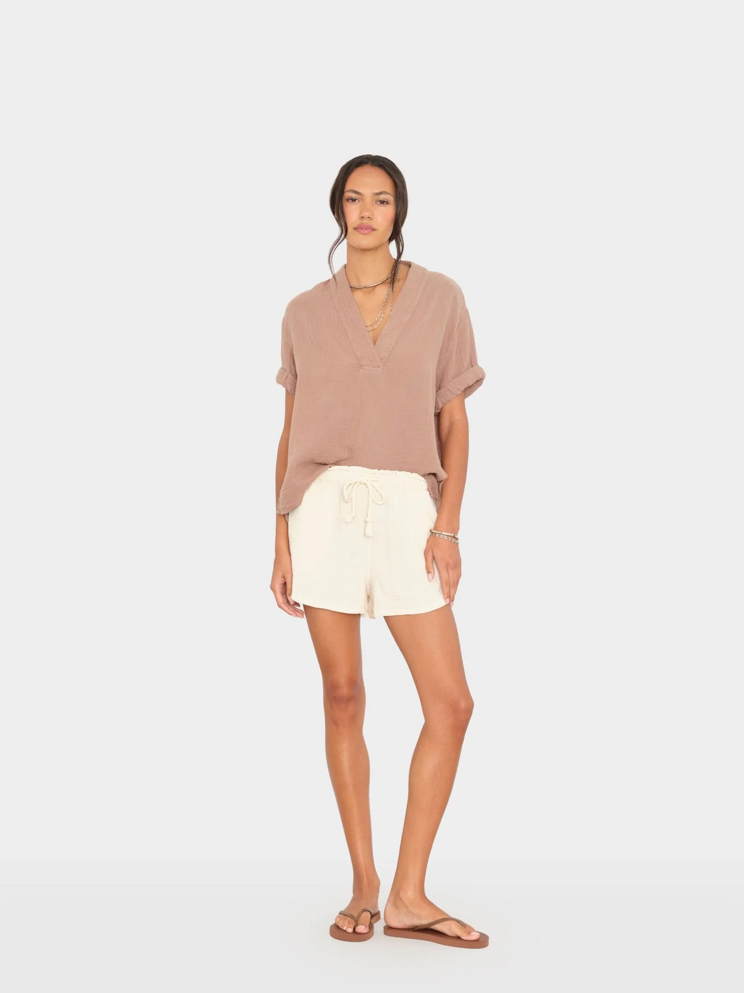 Oysterette Starla Short sold by XiRENA