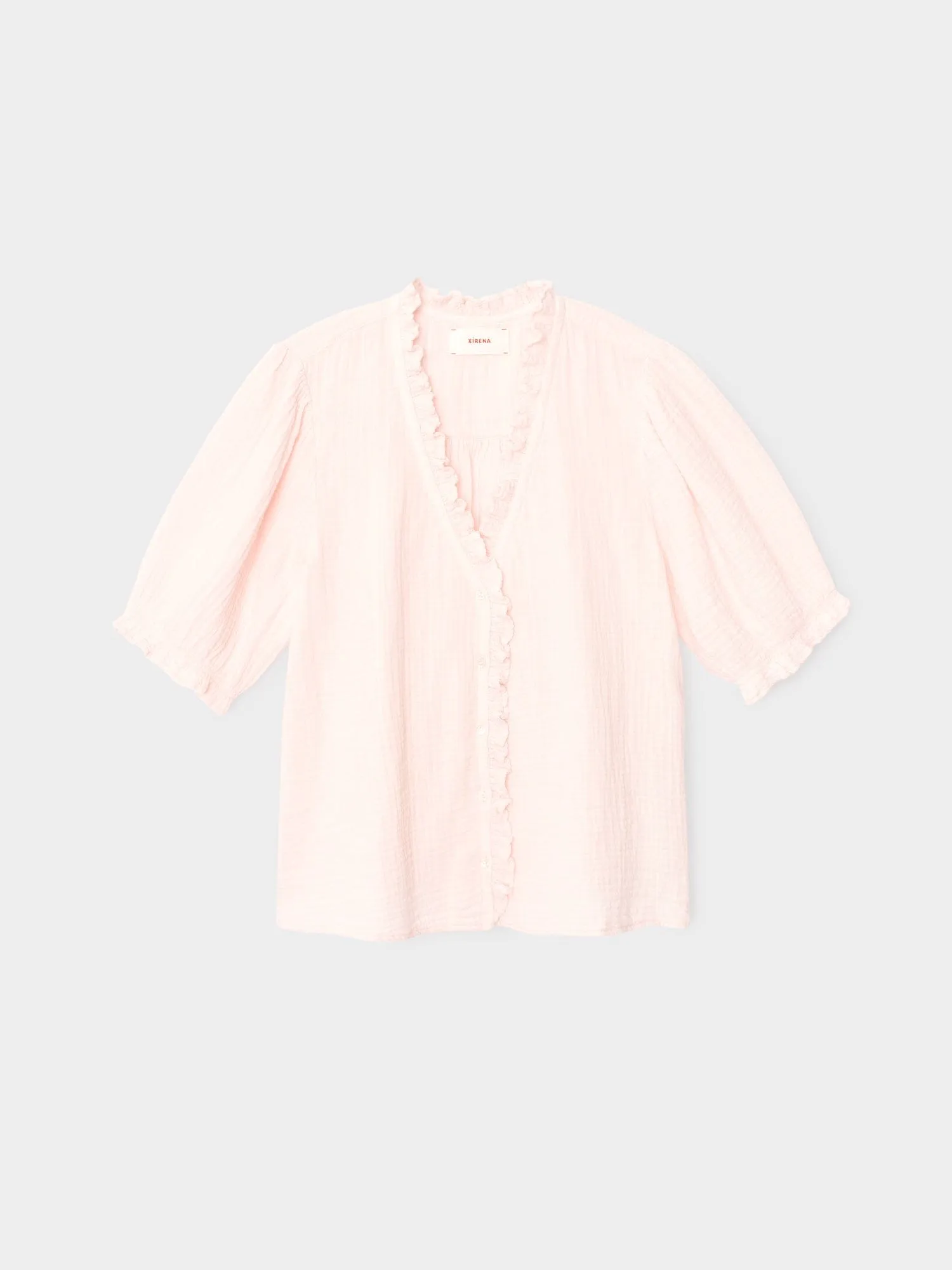 Pink Dawn Jenna Gauze Shirt sold by XiRENA product image thumbnail 5