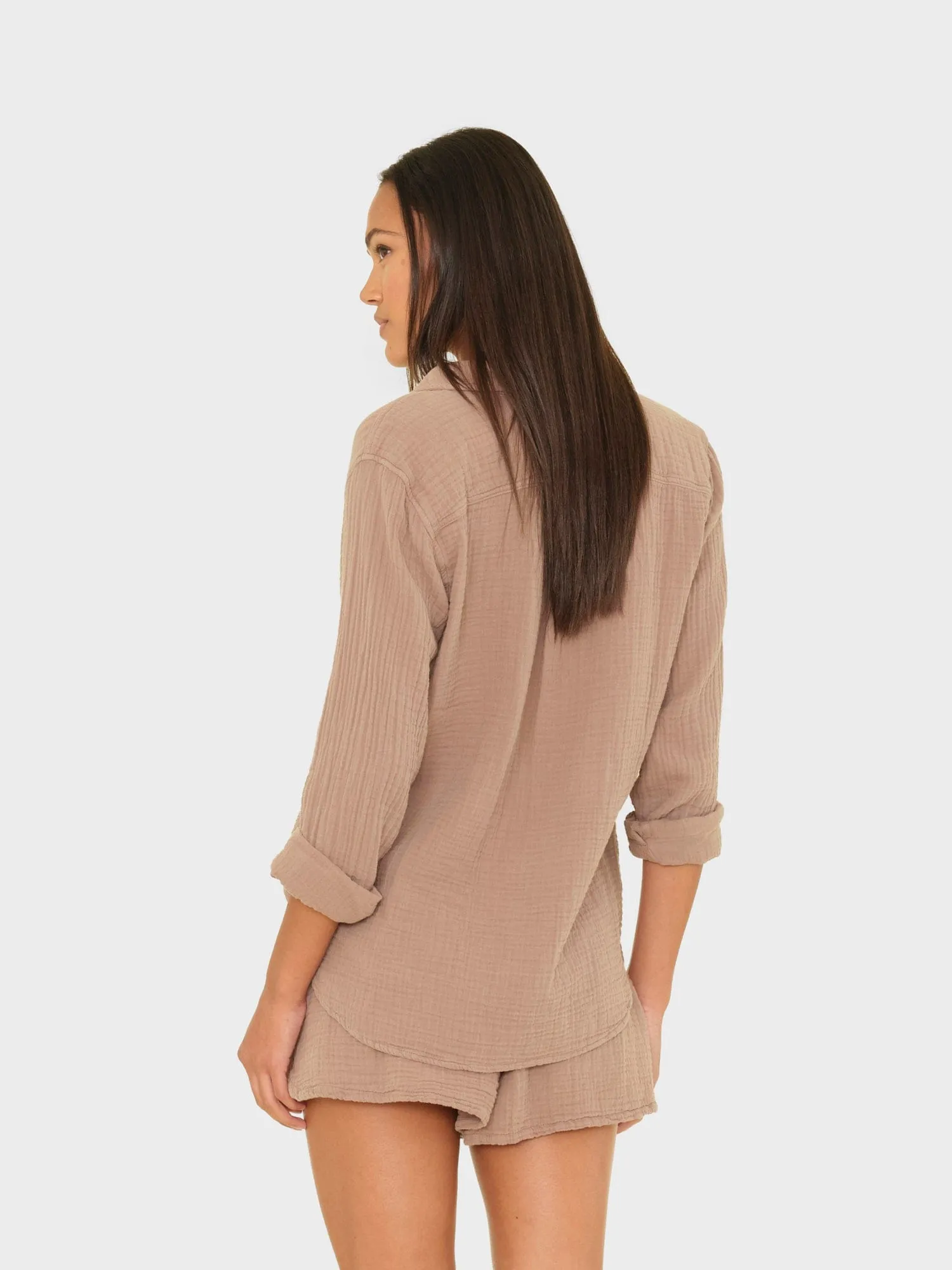 Ash Brown Scout Shirt sold by XiRENA product image thumbnail 3