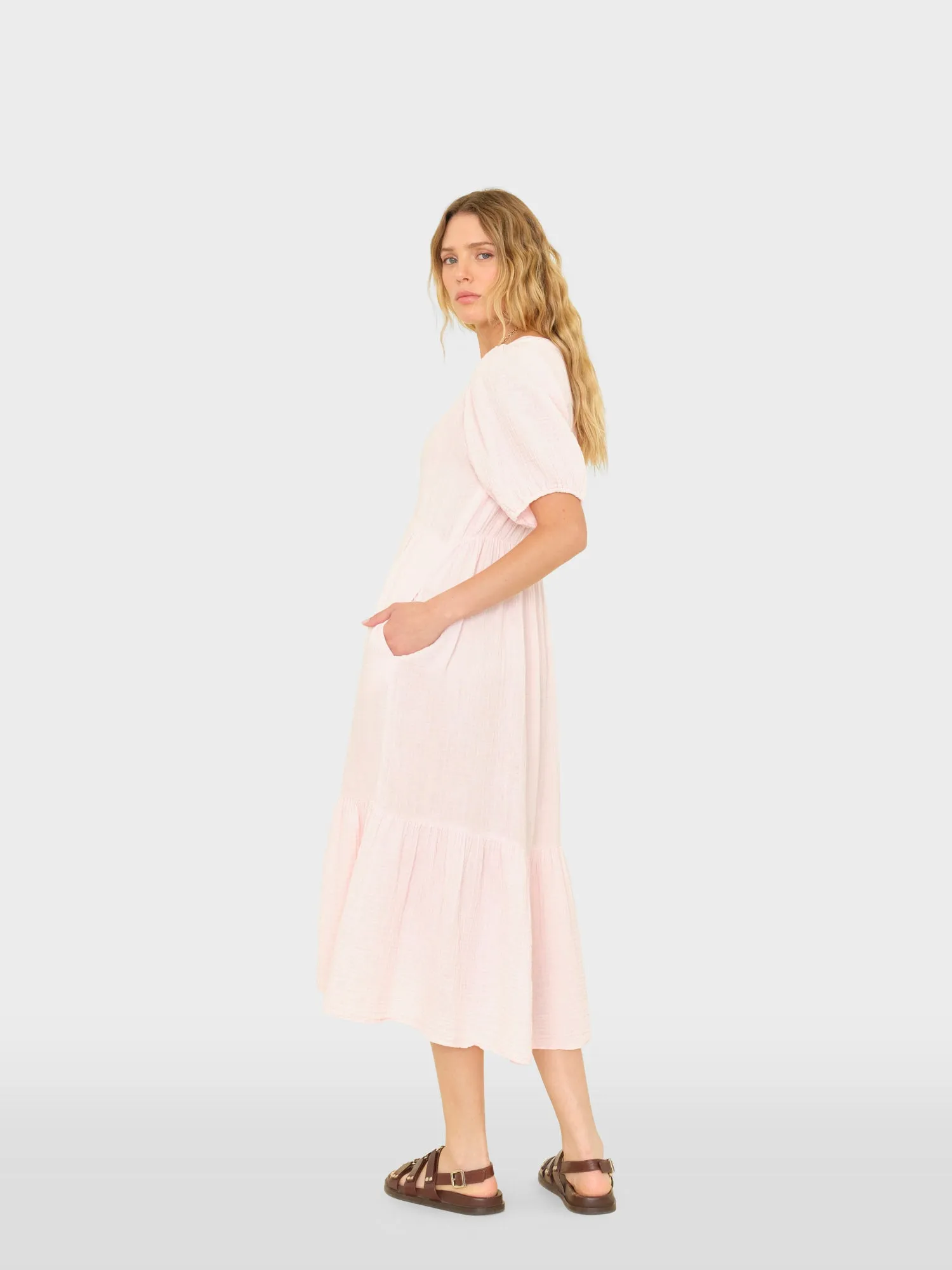 Pink Dawn Lennox Dress sold by XiRENA product image thumbnail 2