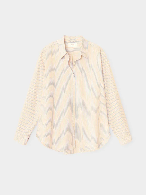 Tangerine Sky Beau Shirt made by XiRENA