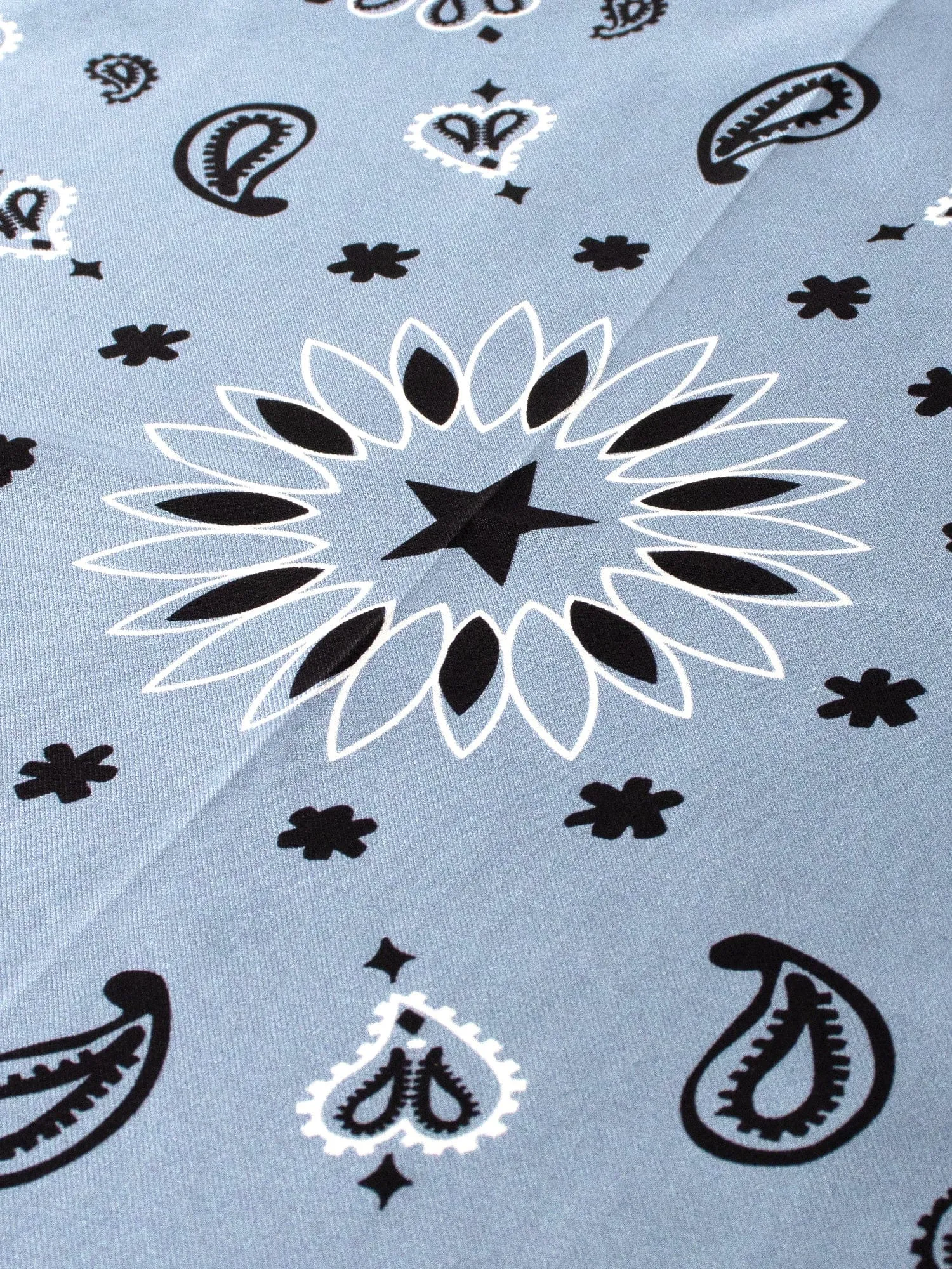 Chambray Star Silk Bandana sold by XiRENA product image thumbnail 4