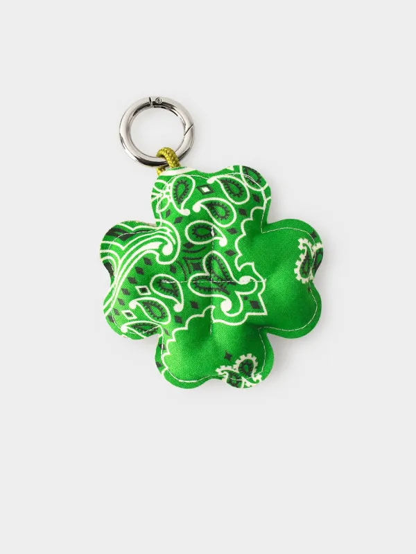 Grass Green Clover Keychain sold by XiRENA