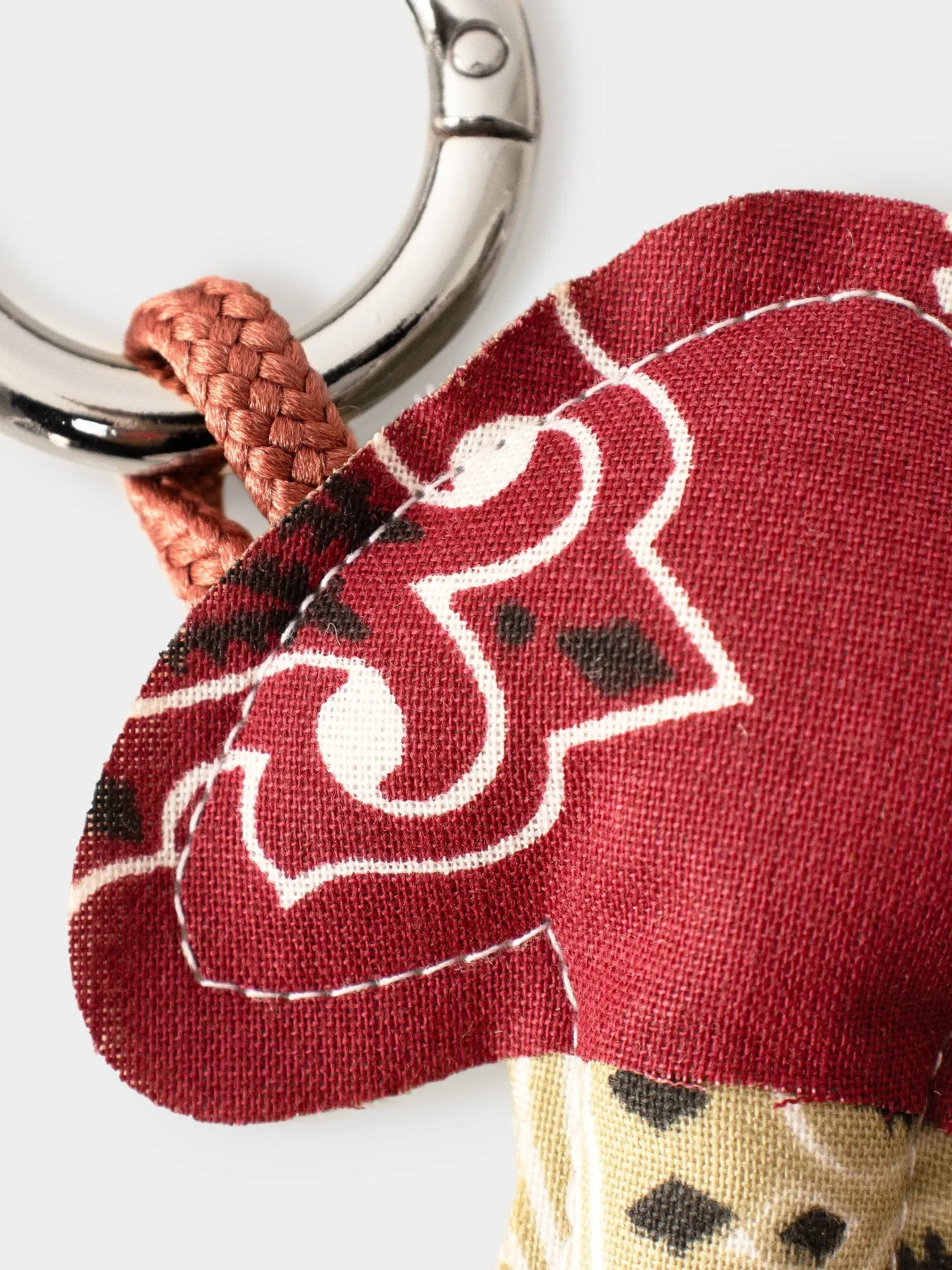 Bordeaux Beige Mushroom Keychain sold by XiRENA product image thumbnail 3