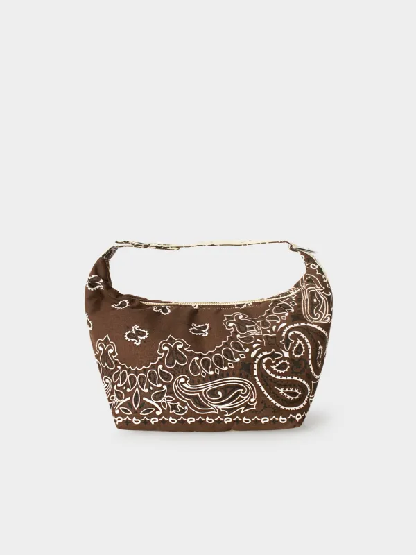 Brown Mini Berlingot Bag made by XiRENA