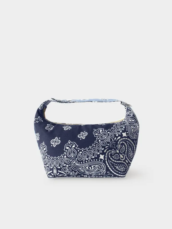 Navy Mini Berlingot Bag made by XiRENA