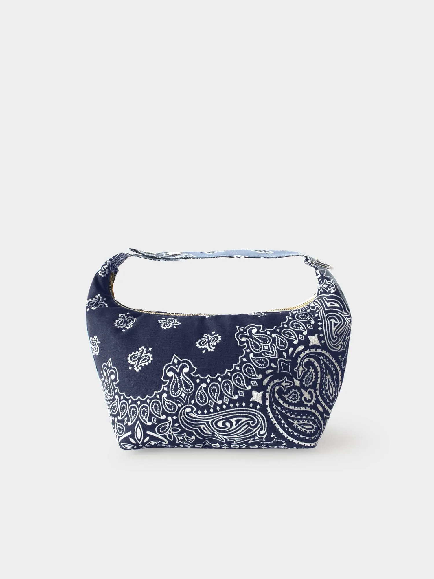 Navy Mini Berlingot Bag sold by XiRENA